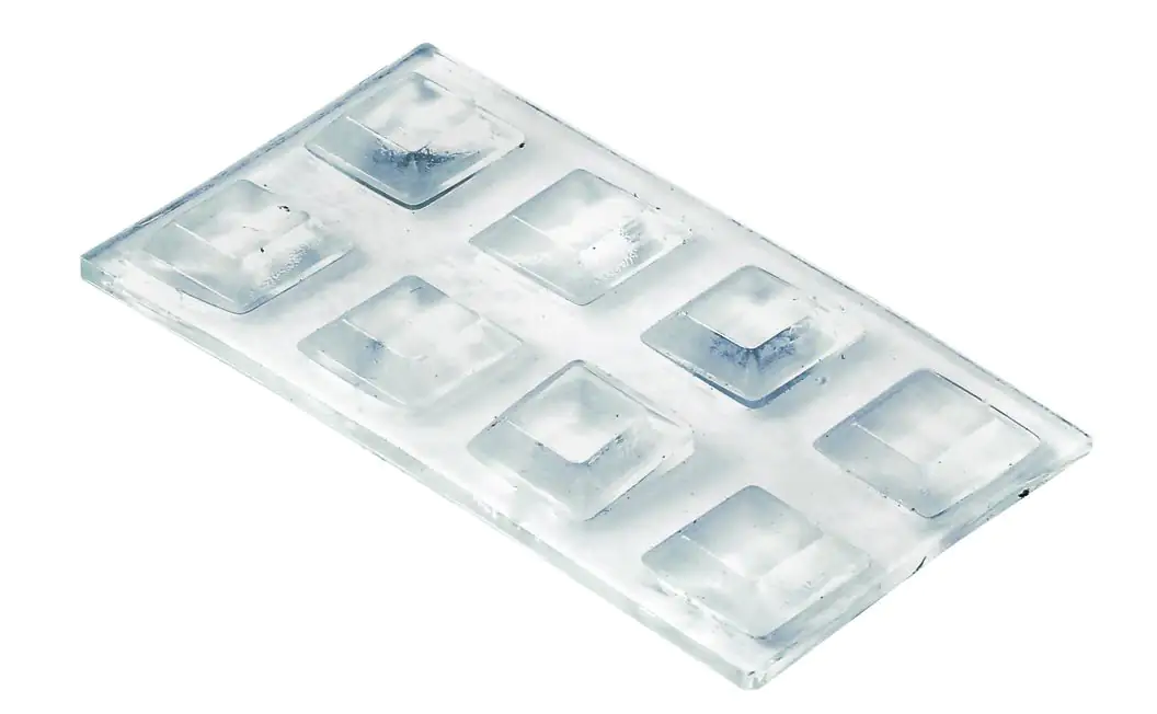 Hettich Anschlagpuffer 2,0 x 10,0 mm Kunststoff transparent - 16 Stück