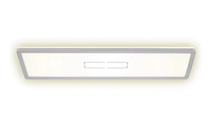 Briloner Slim LED Panel Free silber 58 x 20 cm mit Backlight-Effekt Briloner Slim LED Panel Free silber 58 x 20 cm mit Backlight-Effekt
