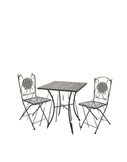 Siena Garden Mosaikmöbel Set Como Tisch 64 x 64 x 71 cm