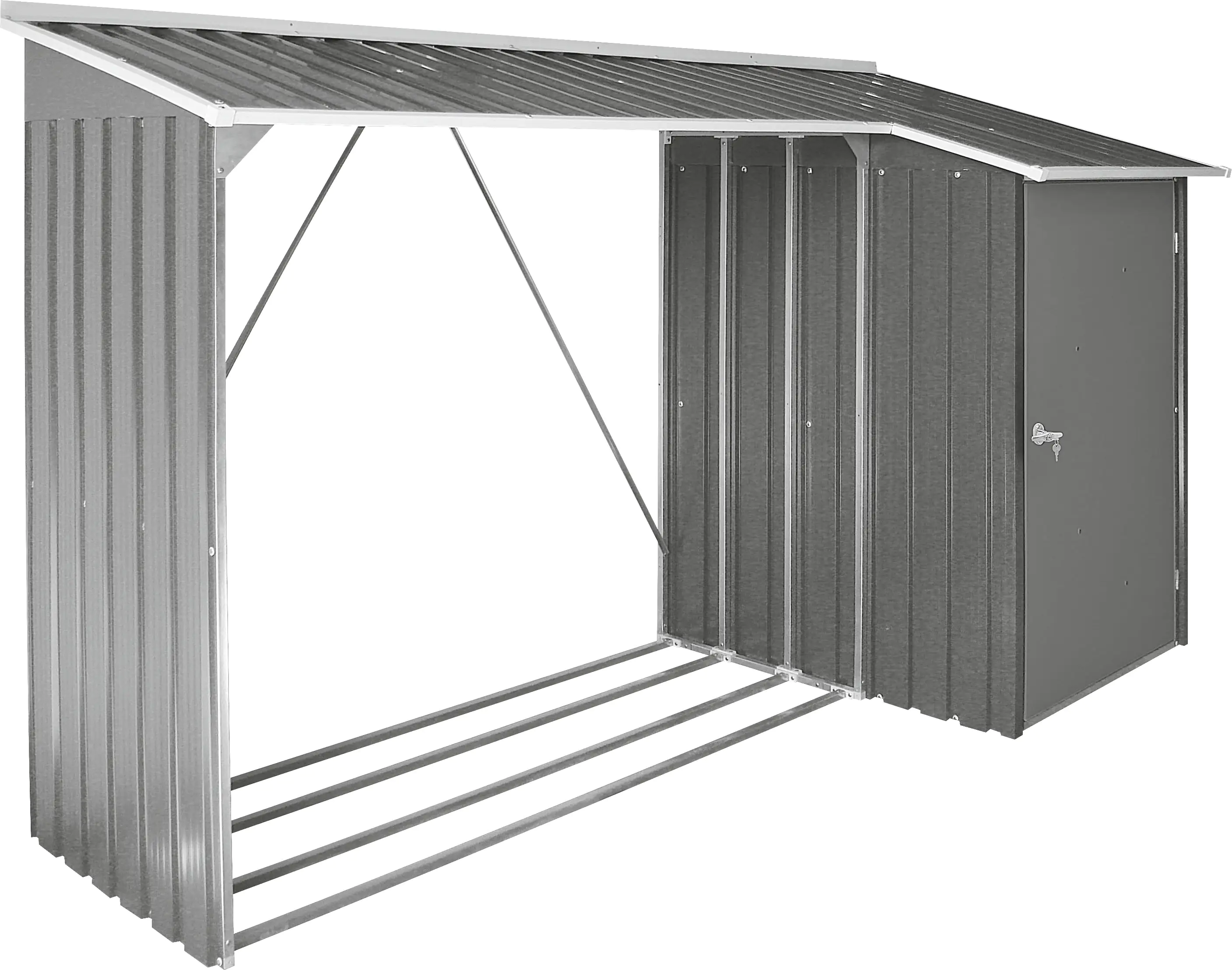 Duramax Kaminholzregal mit Aufbewahrungsschrank Duramax Kaminholzregal mit Aufbewahrungsschrank