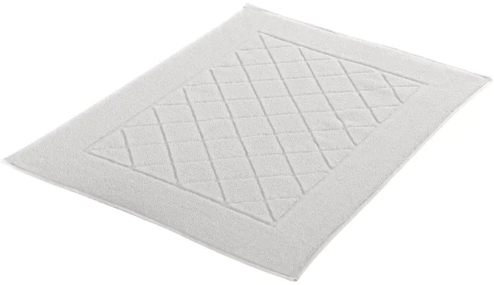 Kleine Wolke Frottiervorleger Bridge azur, 50x 70 cm