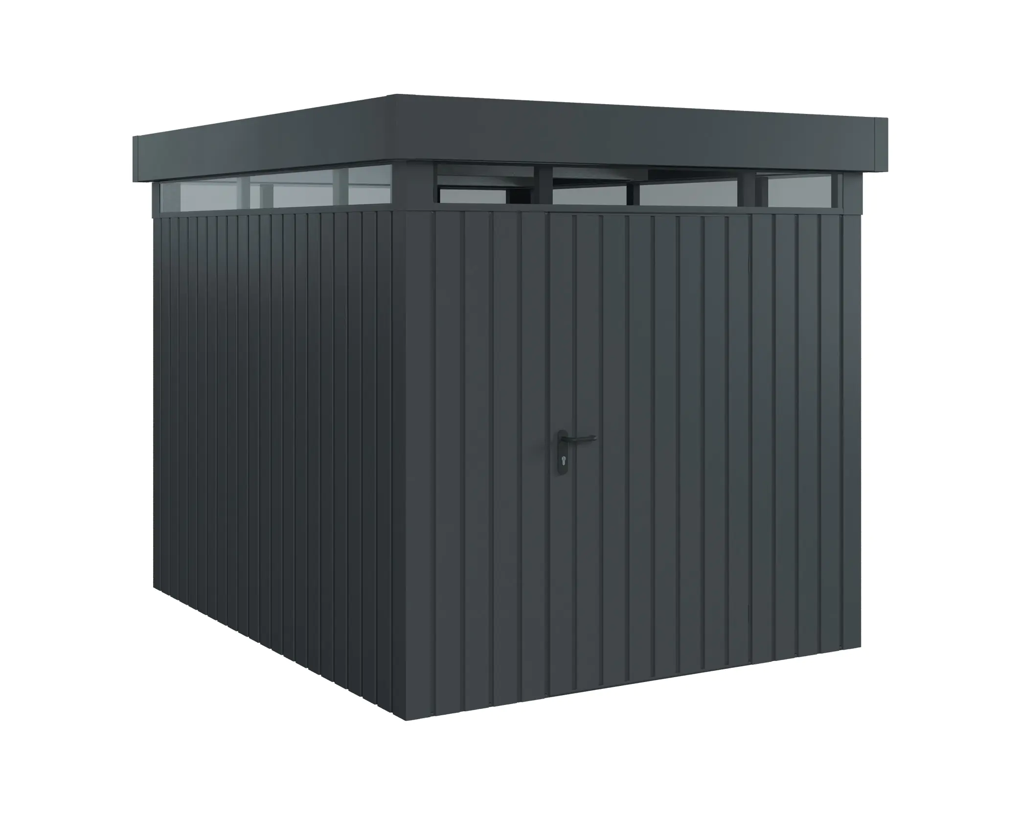 EcoStar Metallgerätehaus Euroline EFD6 LB anthrazit 214 x 262 cm 1-flg. EcoStar Metallgerätehaus Euroline EFD6 LB anthrazit 214 x 262 cm 1-flg.