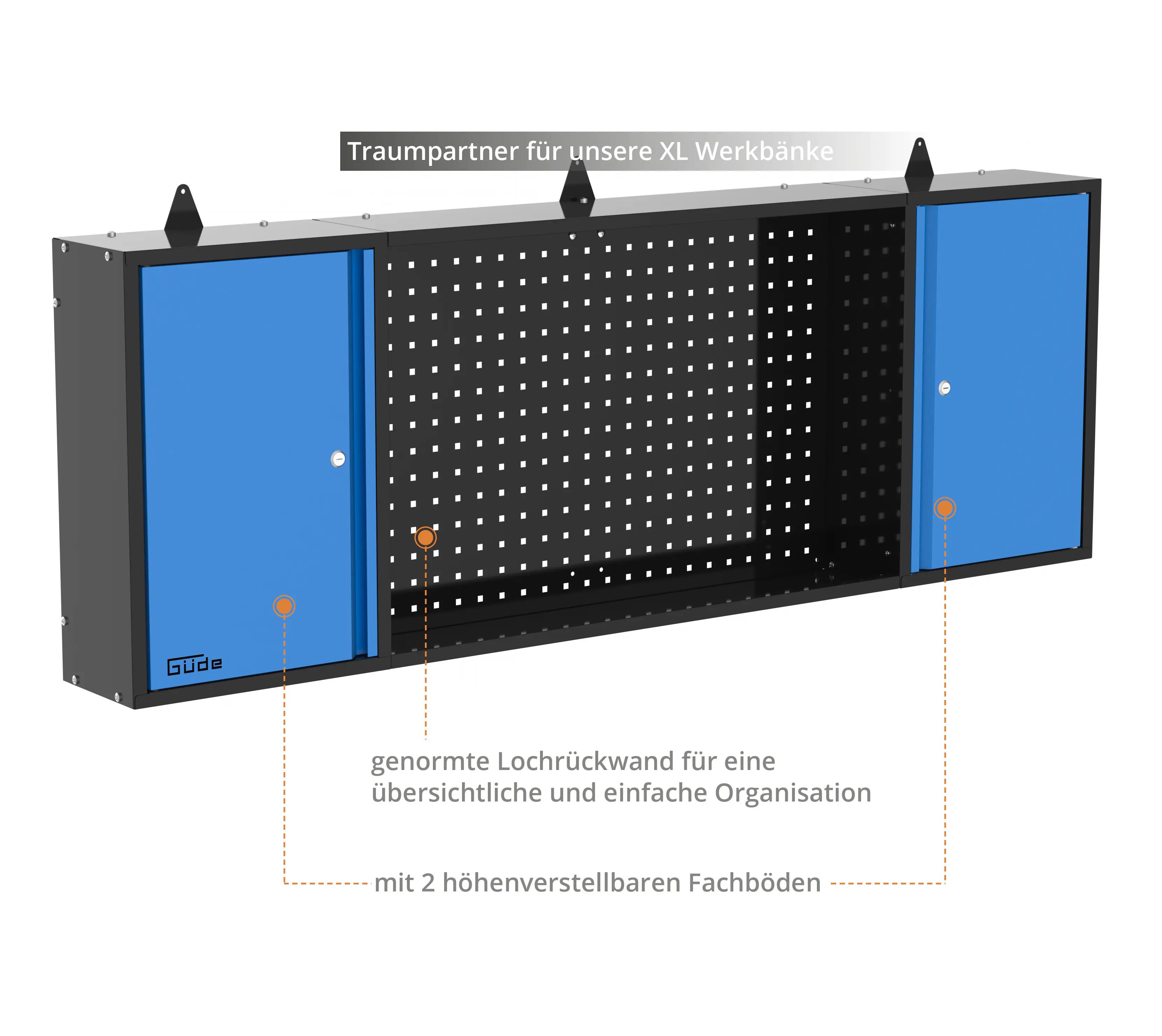 Güde Wandschrank GWS 2T/L XL