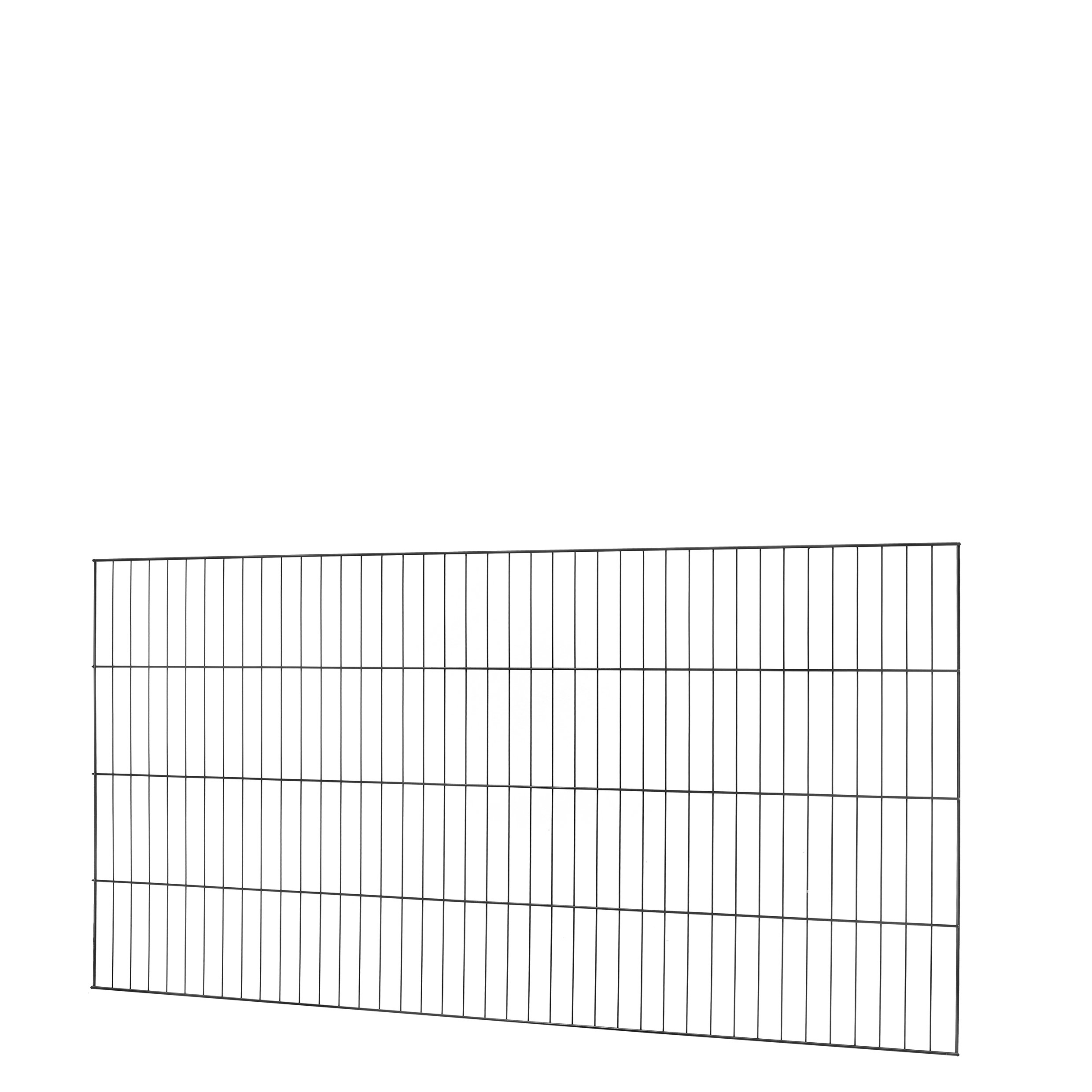 Floraworld Einstabmatte-Zaun Classic 200 x 100 cm anthrazit