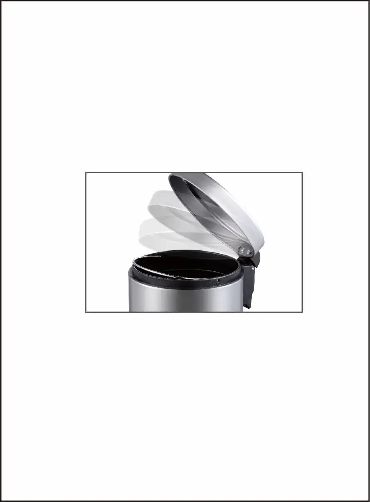 Primaster Treteimer Classic Anti-Fingerprint, 3 l, Soft-Close Funktion Primaster Treteimer Classic Anti-Fingerprint, 3 l, Soft-Close Funktion