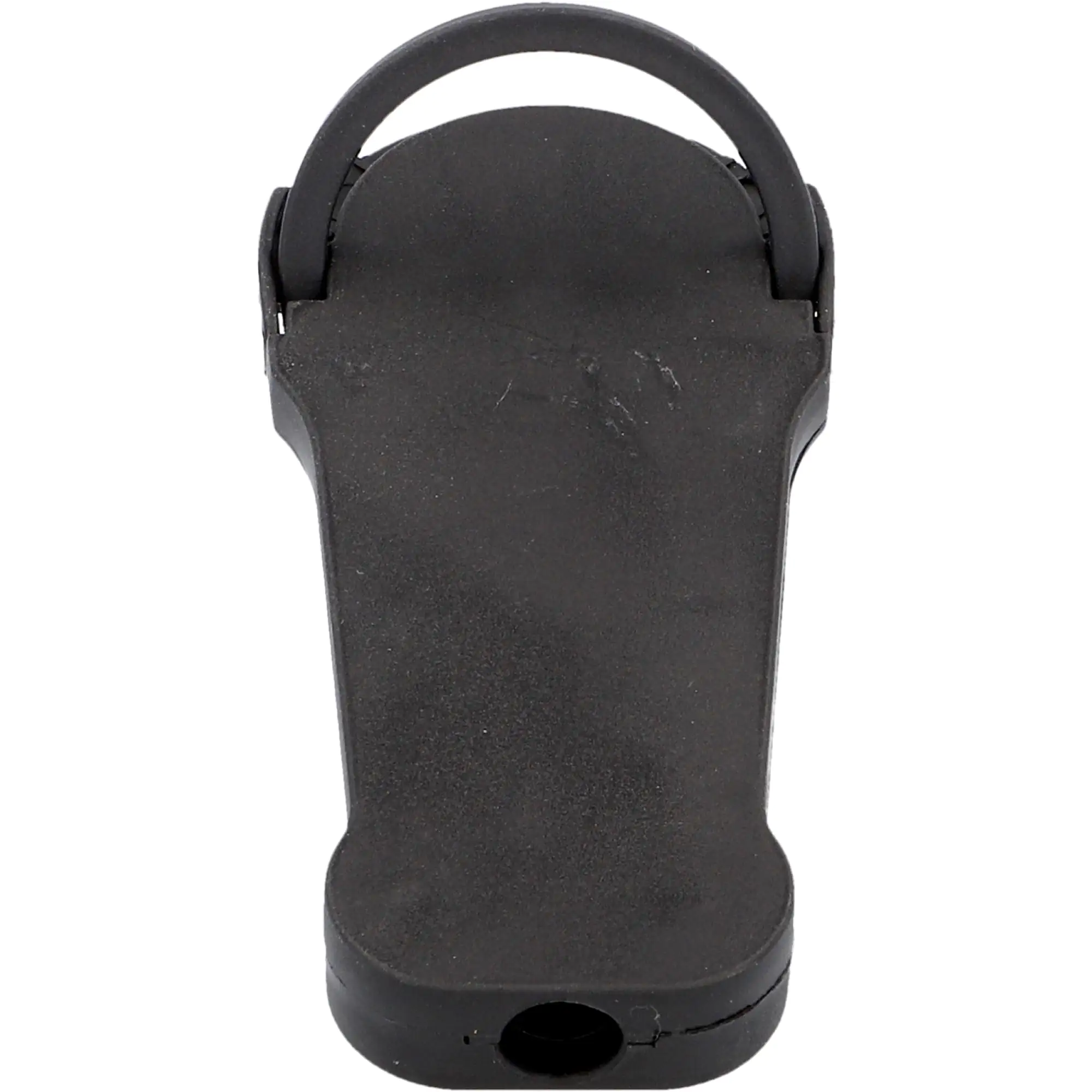 Flachstecker schwarz, Schutzkontaktstecker