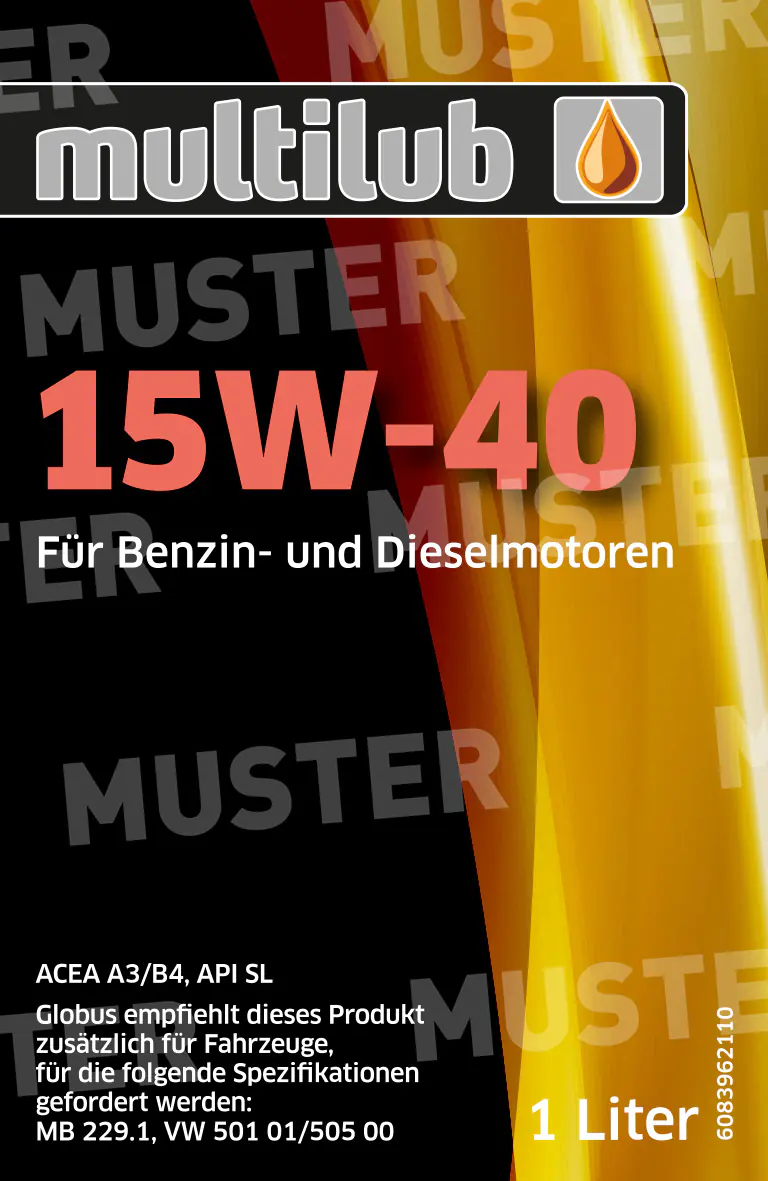 Multilub Motoröl 15W-40 1L