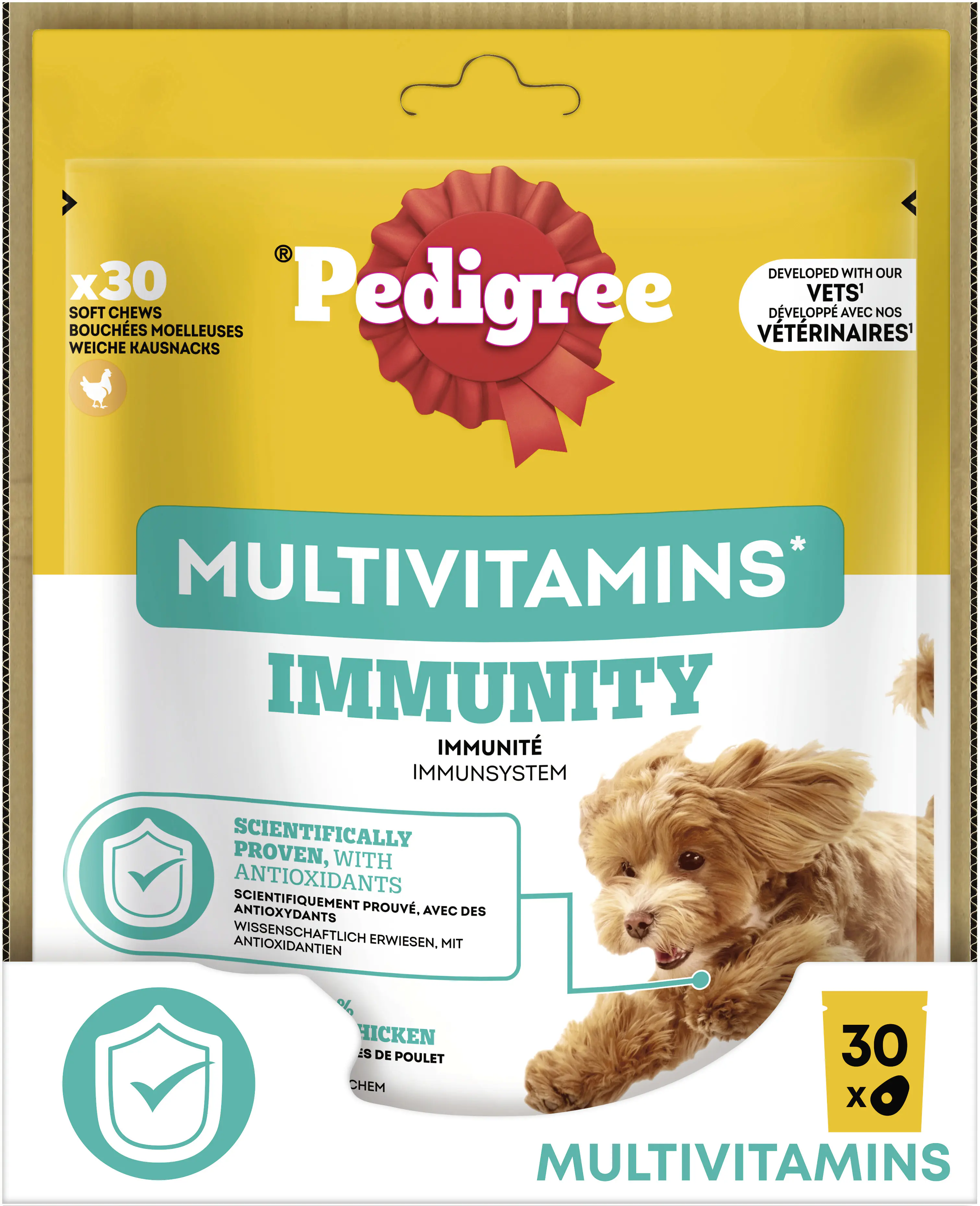 Pedigree Immunity Hundeleckerli Adult 180 g Huhn
