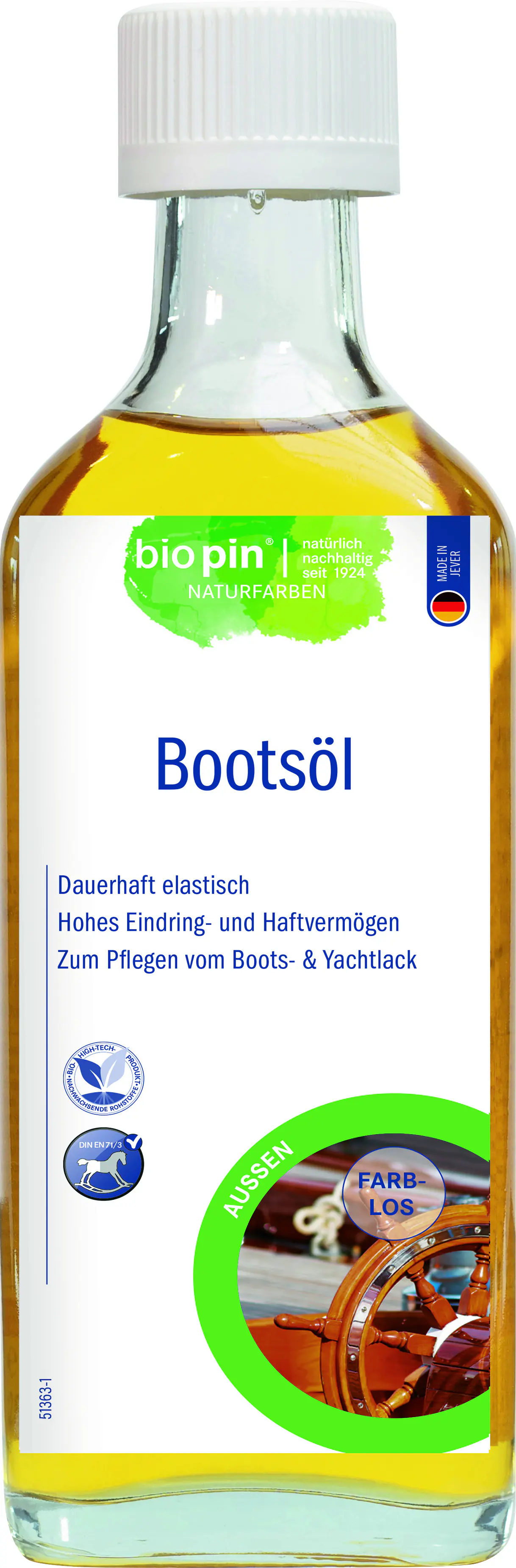 Biopin Bootsöl 250 ml farblos