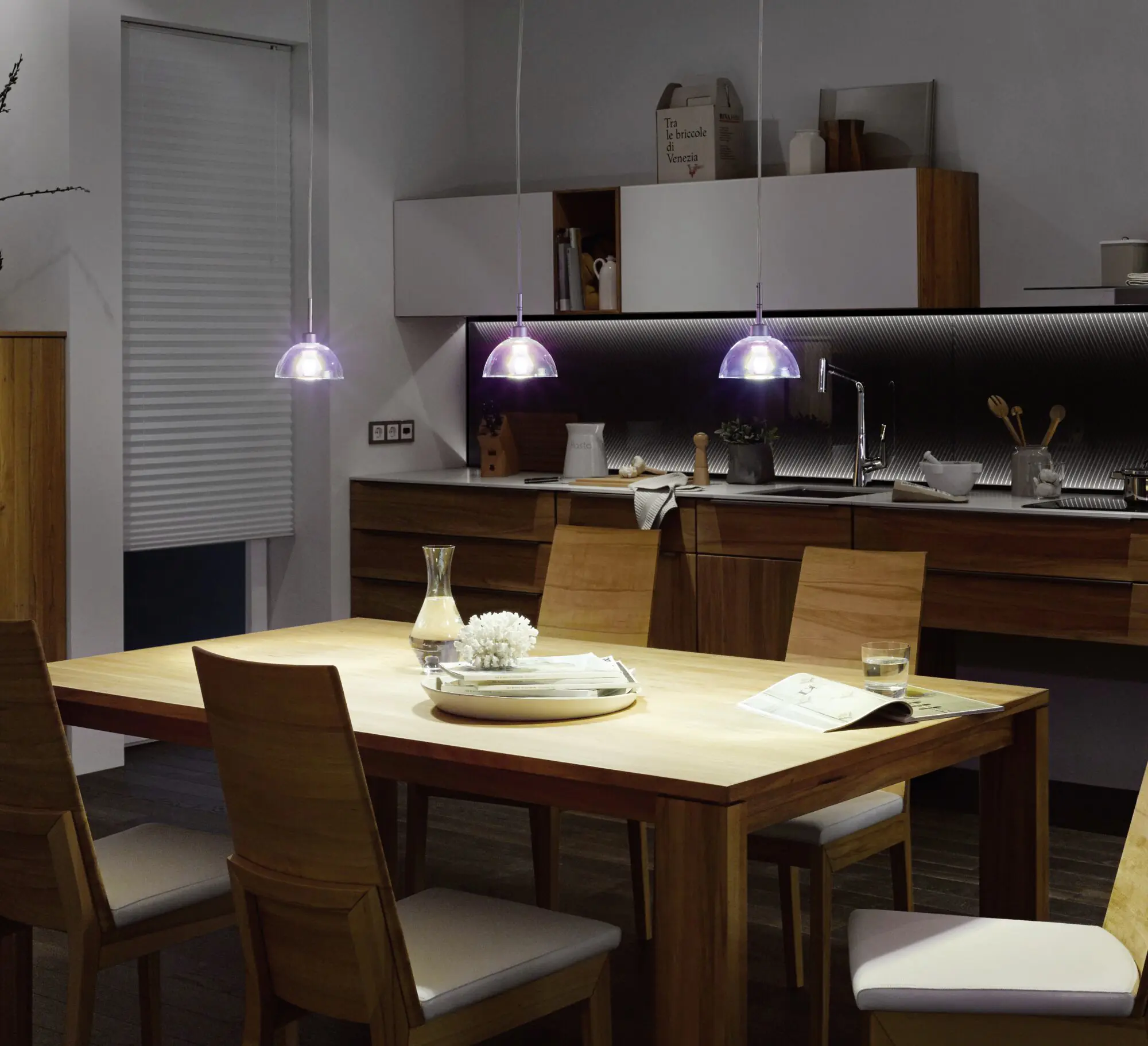 Paulmann URail Pendel Sarrasani Chrom matt