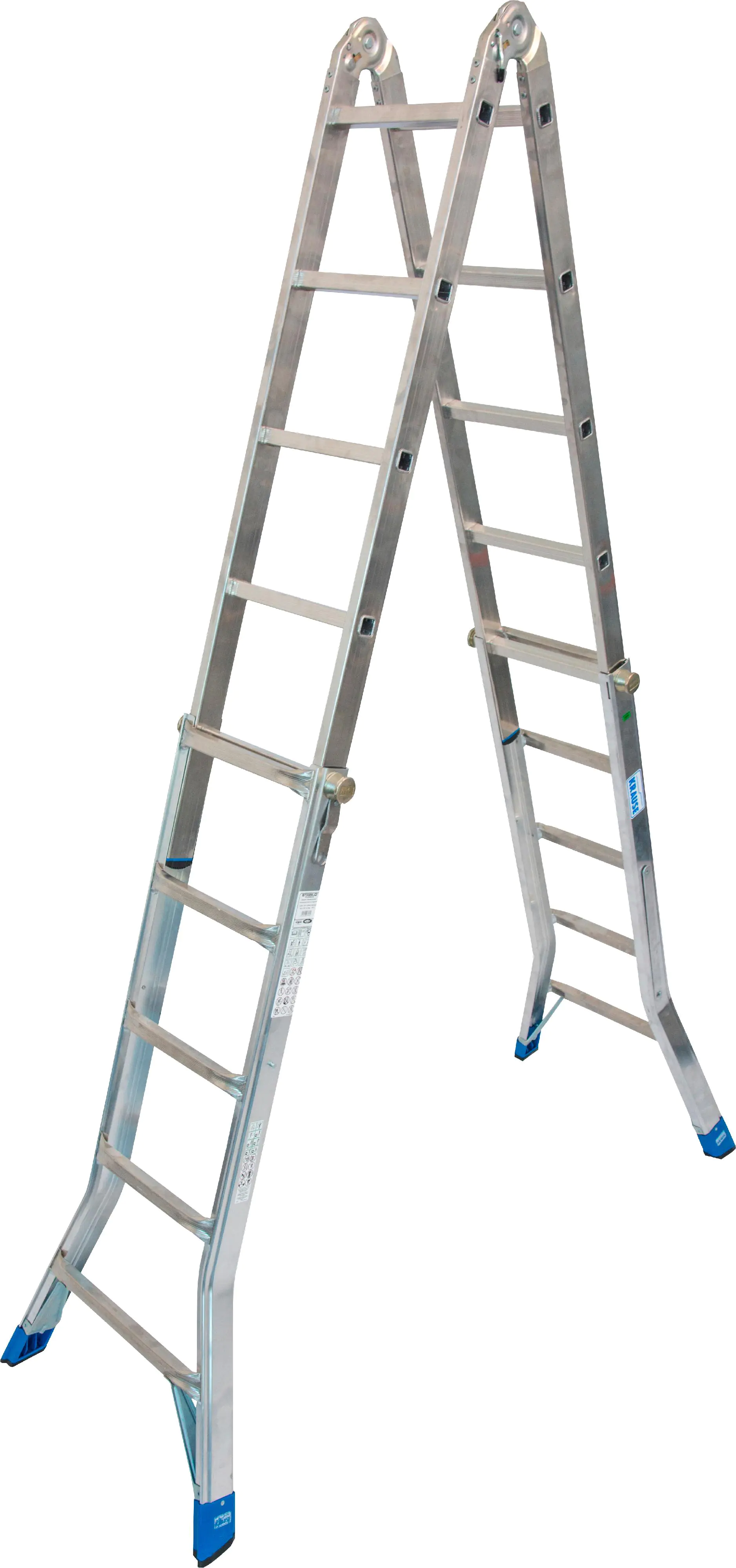 Krause Aluminium-Gelenk-Teleskopleiter STABILO 6,05 m Krause Aluminium-Gelenk-Teleskopleiter STABILO 6,05 m