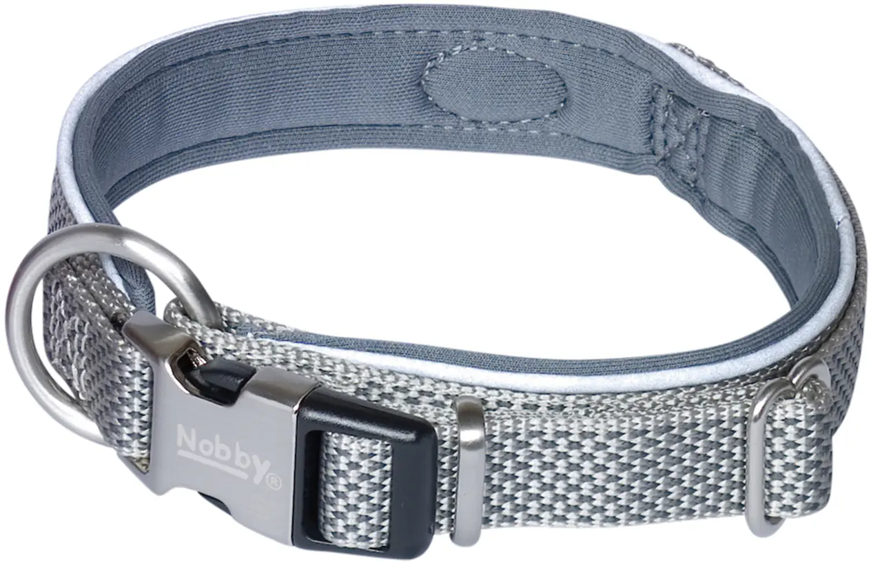 Nobby Hundehalsband Classic Preno Royal grau 