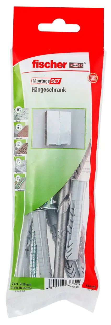 Fischer Montage-Set Hängeschrank Fischer Montage-Set Hängeschrank