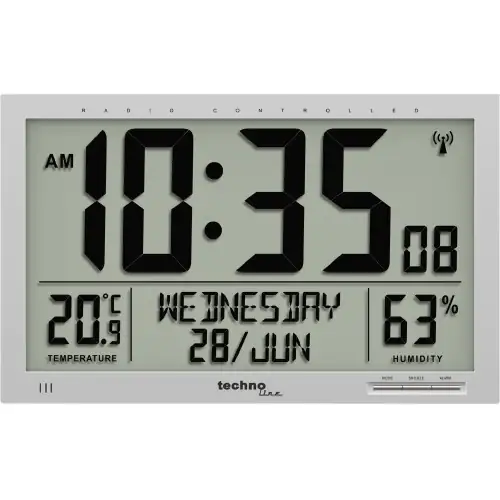 Technoline Funkwanduhr WS 8013
