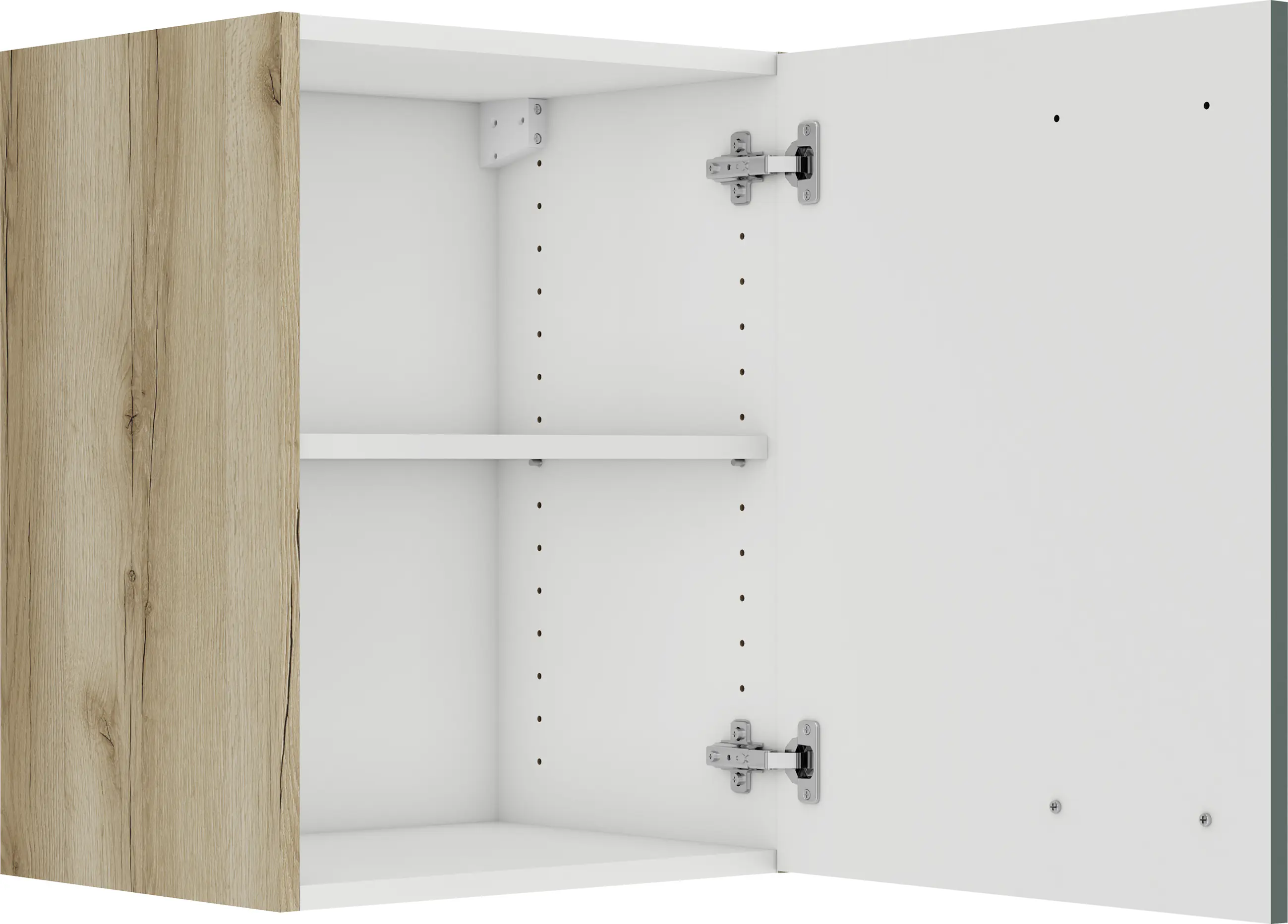 Optifit Oberschrank Savona 405 steingrün/eiche 45 cm 