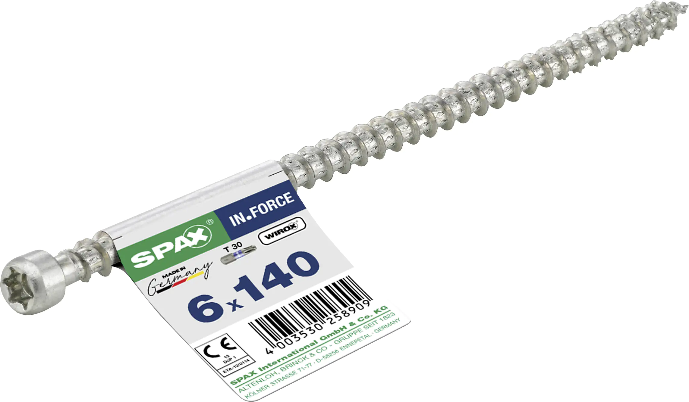 Spax Holzbauschrauben 6.0 x 140 mm TX 30 - 1 Stk.