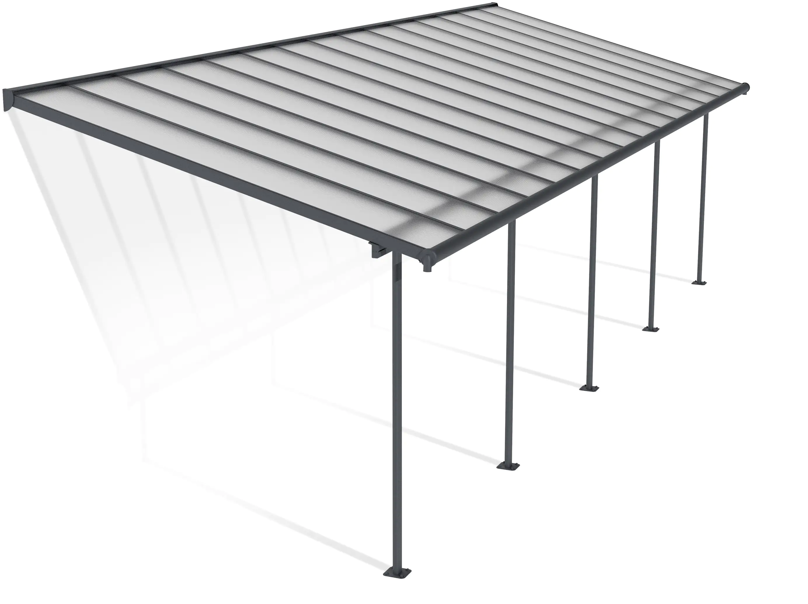 Canopia Terrassenüberdachung Sierra 924 x 295 cm anthrazit Canopia Terrassenüberdachung Sierra 924 x 295 cm anthrazit