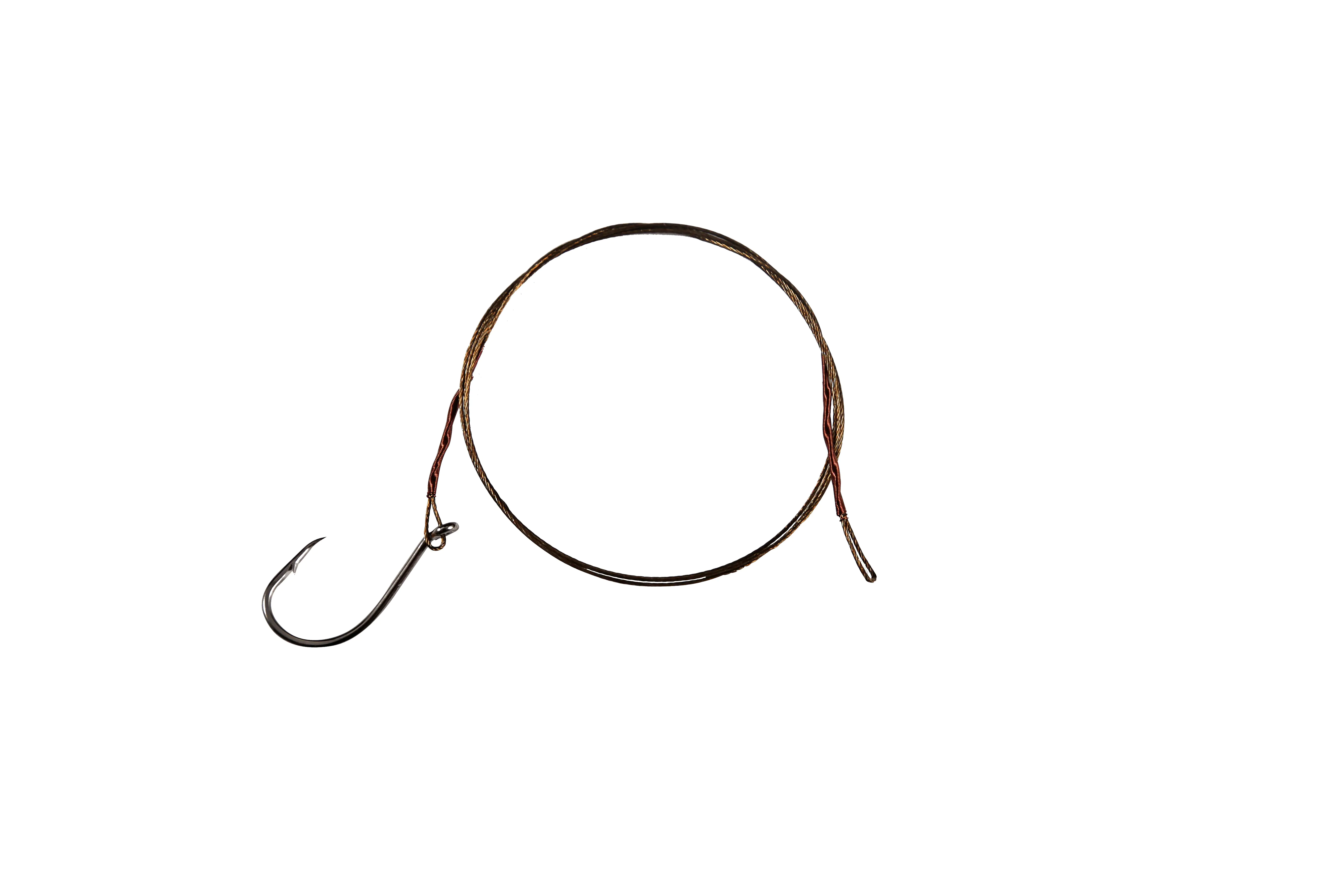 Paladin Stahlvorfach Einzelhaken Gr. 4 Tragkraft 6 kg Länge 50cm 3 Stück