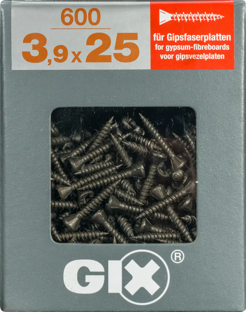 Spax Schnellbauschrauben 3.9 x 25 mm PH 2 - 600 Stk. Spax Schnellbauschrauben 3.9 x 25 mm PH 2 - 600 Stk.