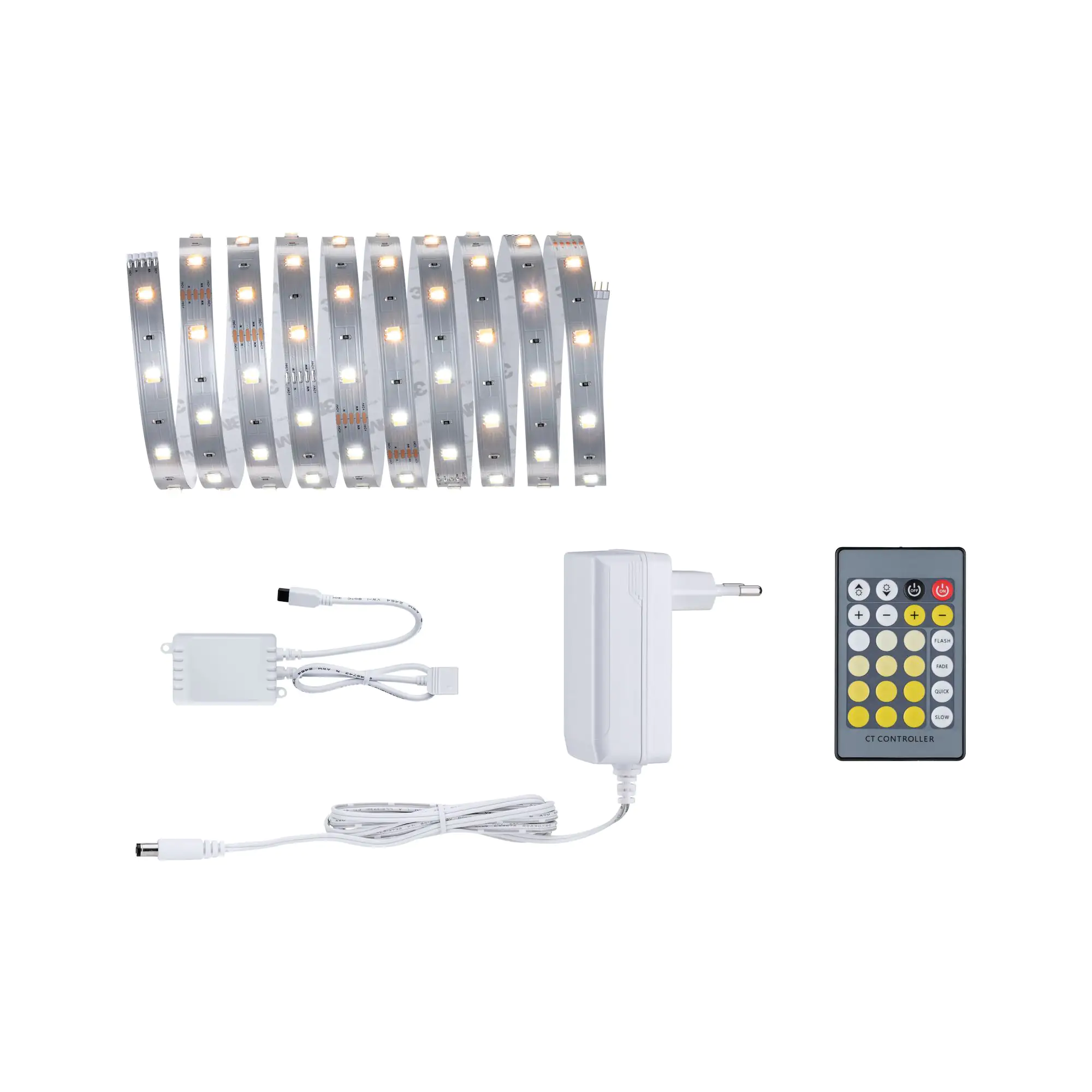 4000870798607 Paulmann MaxLED-Stripe 250 Basisset Silber 3m