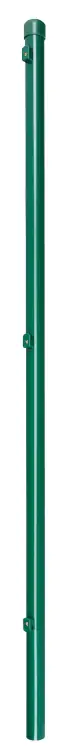 4004338613921_99 Alberts Zaunpfosten für Maschendrahtzäune verkürzt 141,5 cm Ø 34 mm grün