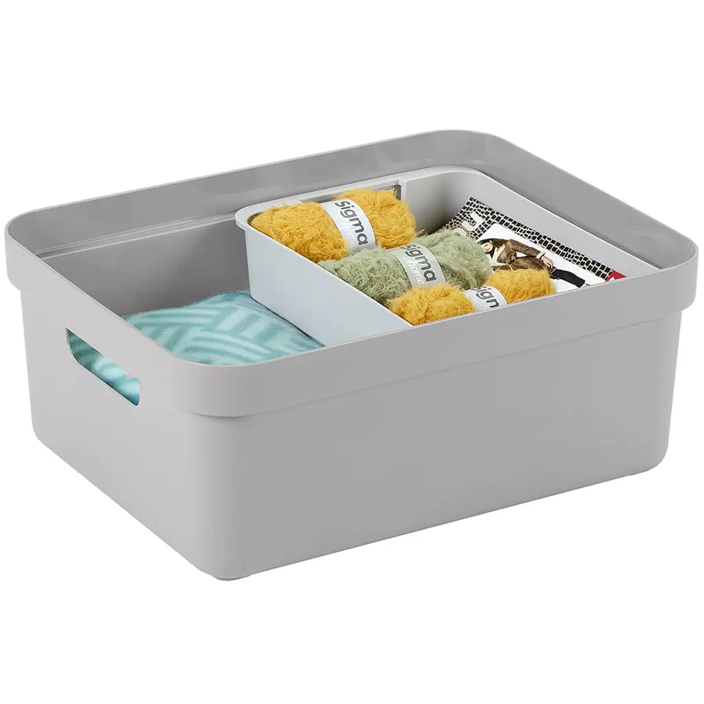 Sunware Aufbewahrungsbox Sigma Home 24 L hellgrau Sunware Aufbewahrungsbox Sigma Home 24 L hellgrau