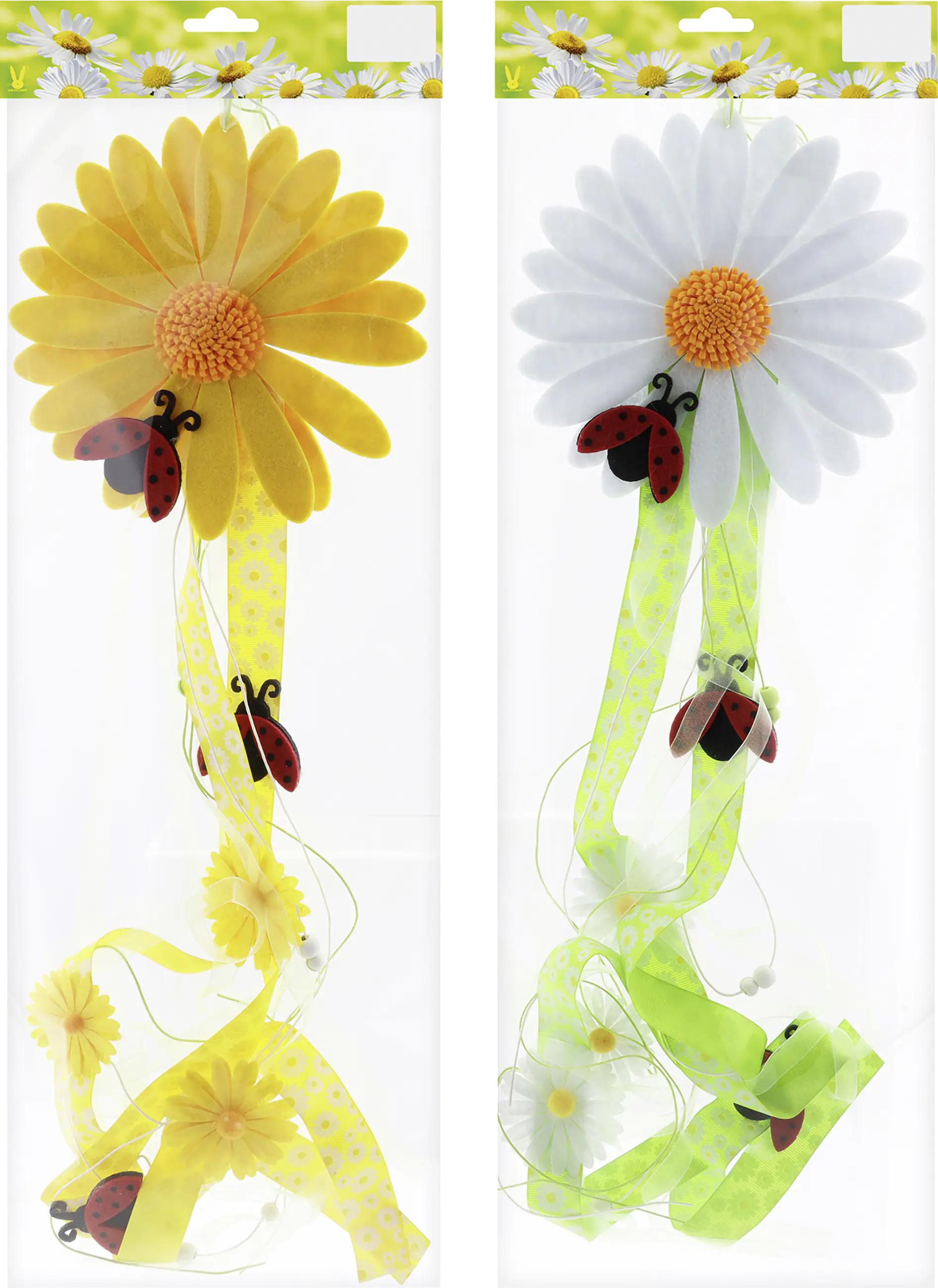 Deko Filzhänger Blüte 90 cm bunt