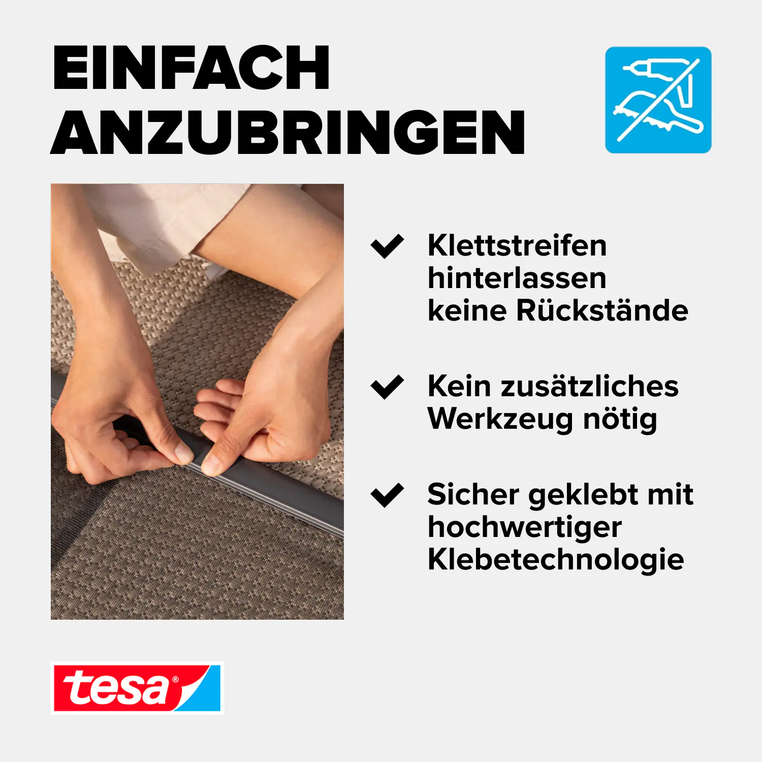 tesa Insektenschutz-Lamellenvorhang STANDARD weiß 0,95 m x 2,20 m weiß