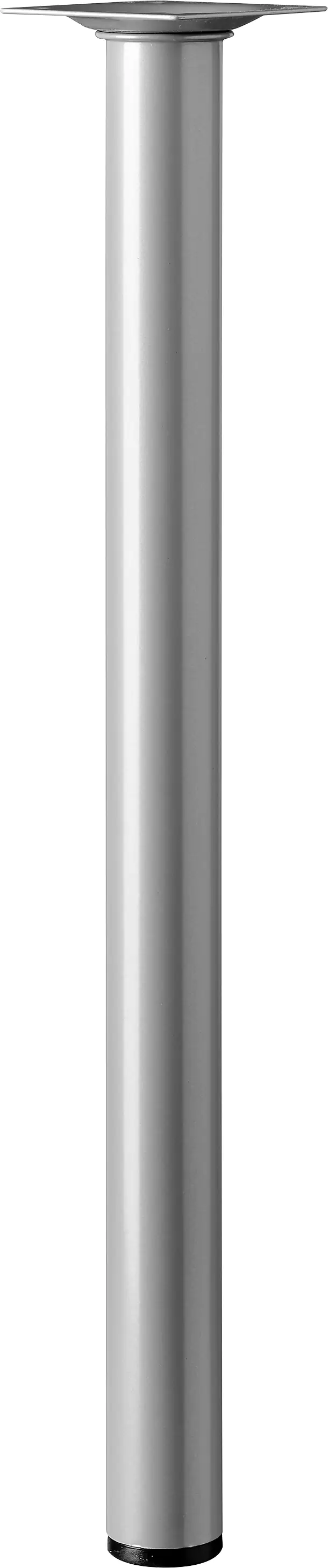 Hettich Tischbein 3,0 x 40 cm Aluminium Optik - 1 Stück Hettich Tischbein 3,0 x 40 cm Aluminium Optik - 1 Stück