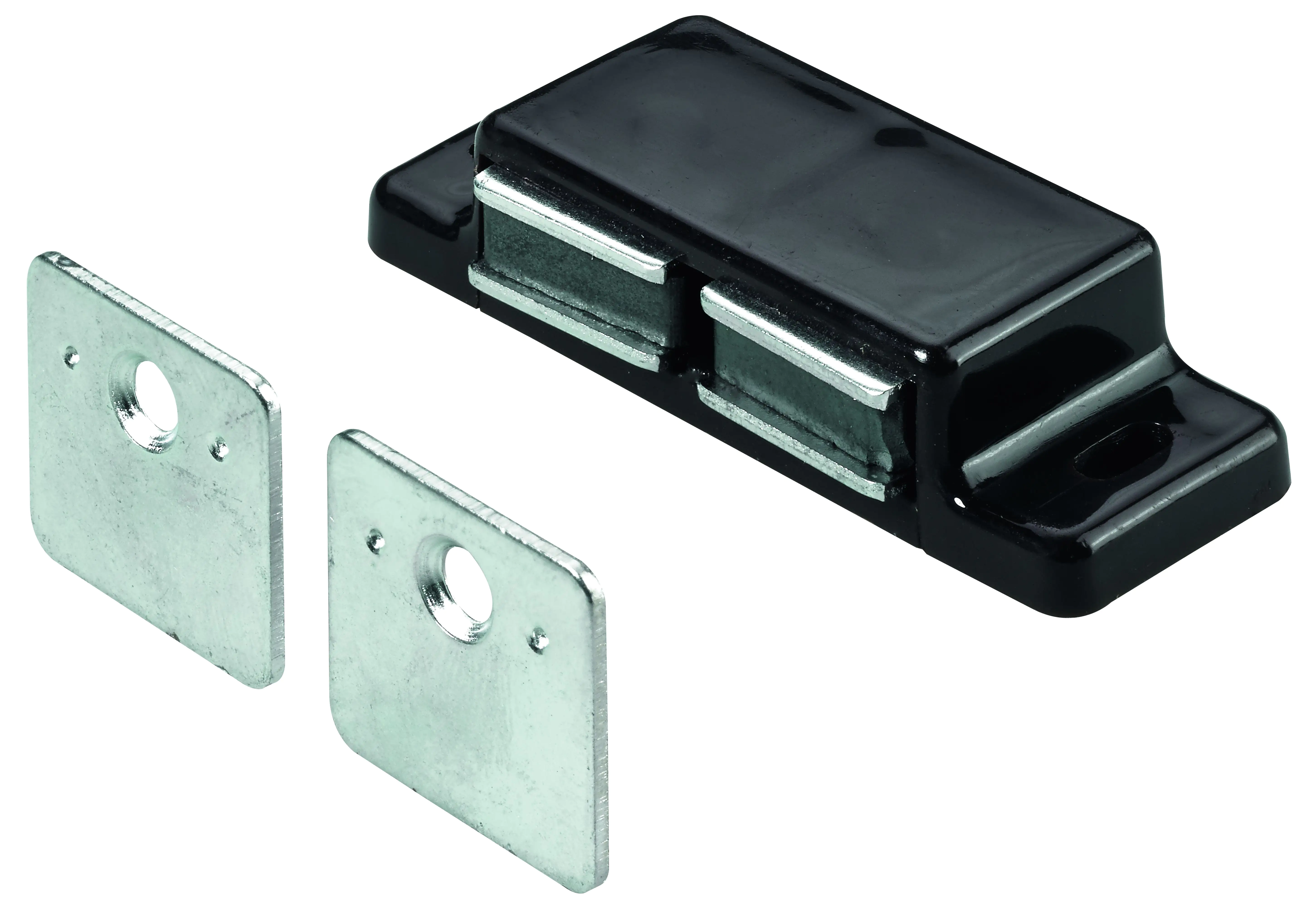 Hettich Magnetschnäppe Stahl/Kunststoff, verzinkt/braun, 2 x 3 kg, 1 Stück