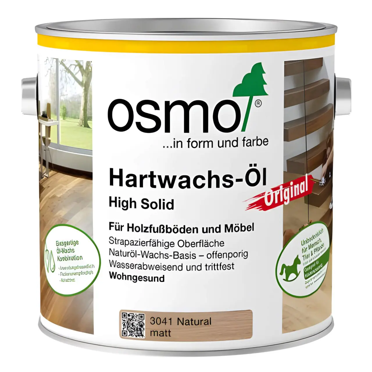 Osmo Hartwachs-Öl Effekt Natural 750 ml