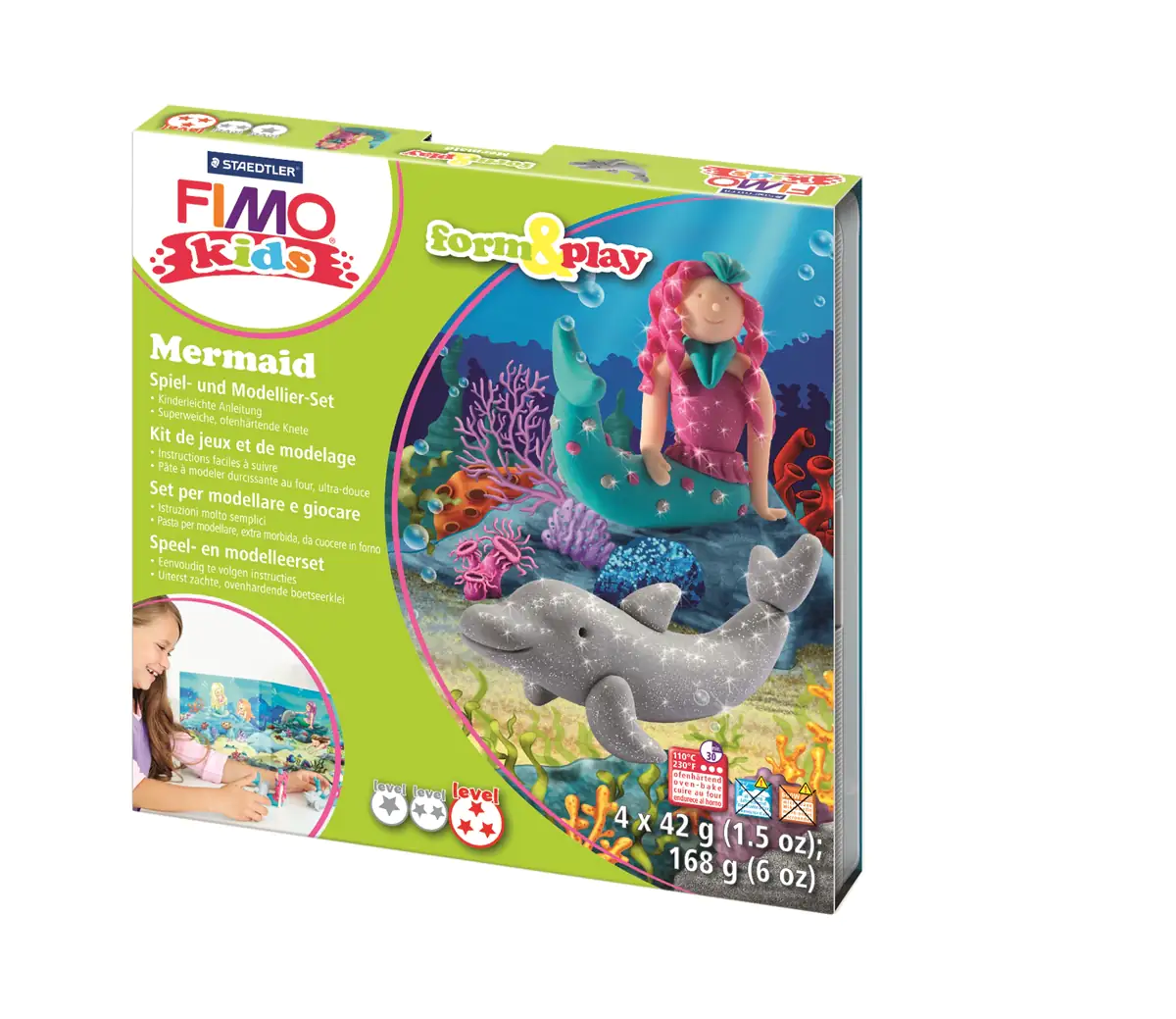 4007817806241 STAEDTLER FIMO kids form & play Mermaid