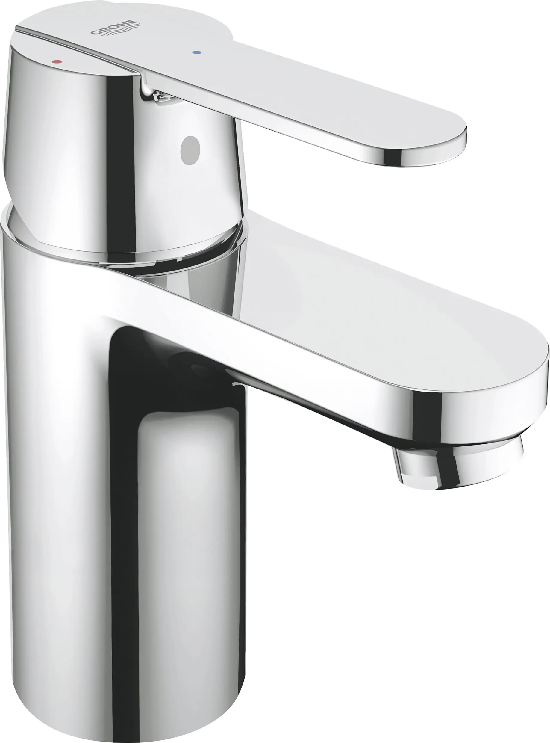 Grohe Waschtischarmatur Get verchromt, S-Size, Energie-Spar-Funktion