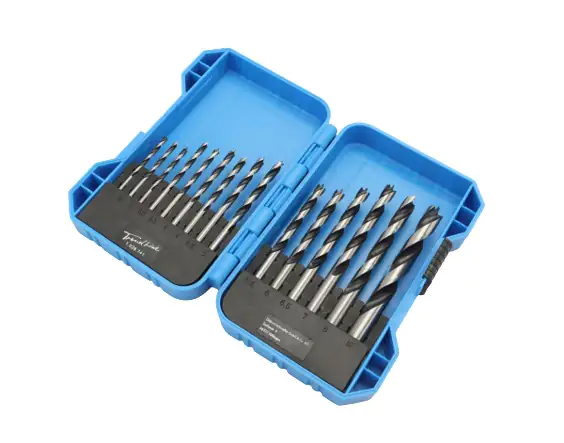 TrendLine Bohrer-Set für Holz 15-teilig Rundschaft