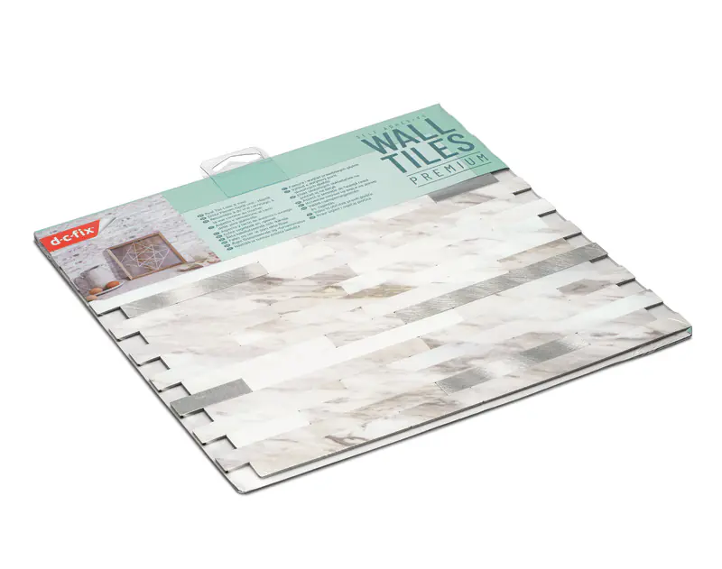 d-c-fix Klebefliesen Metall/Marmor 30,5 x 30,5 cm