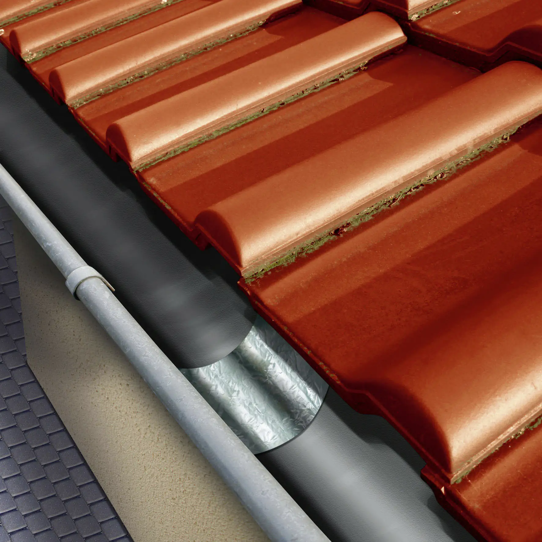 MEM Bitumen-Band 10 m x 7,5 cm kupfer