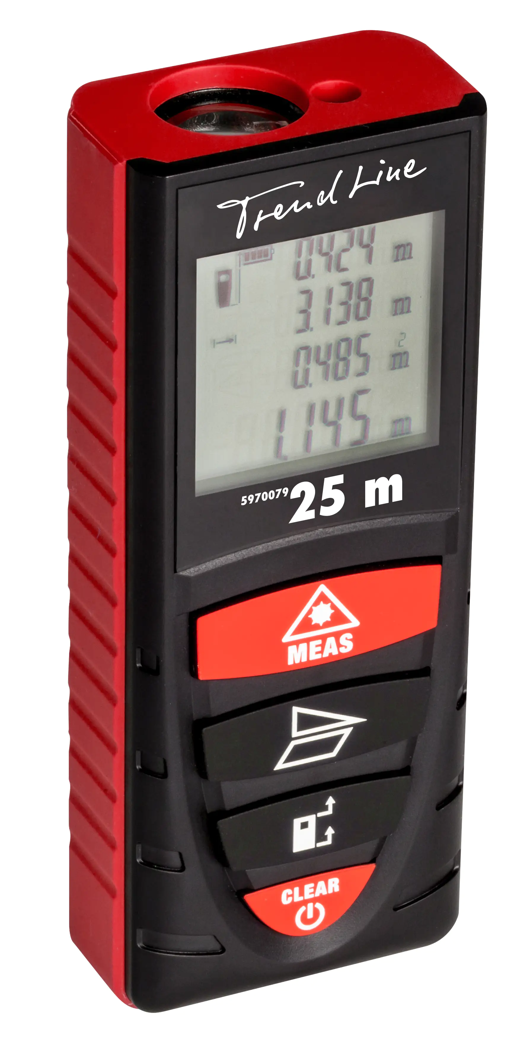 4333692044165 TrendLine Entfernungsmesser Laser 25m Arbeitsbereich 0,2-25 m