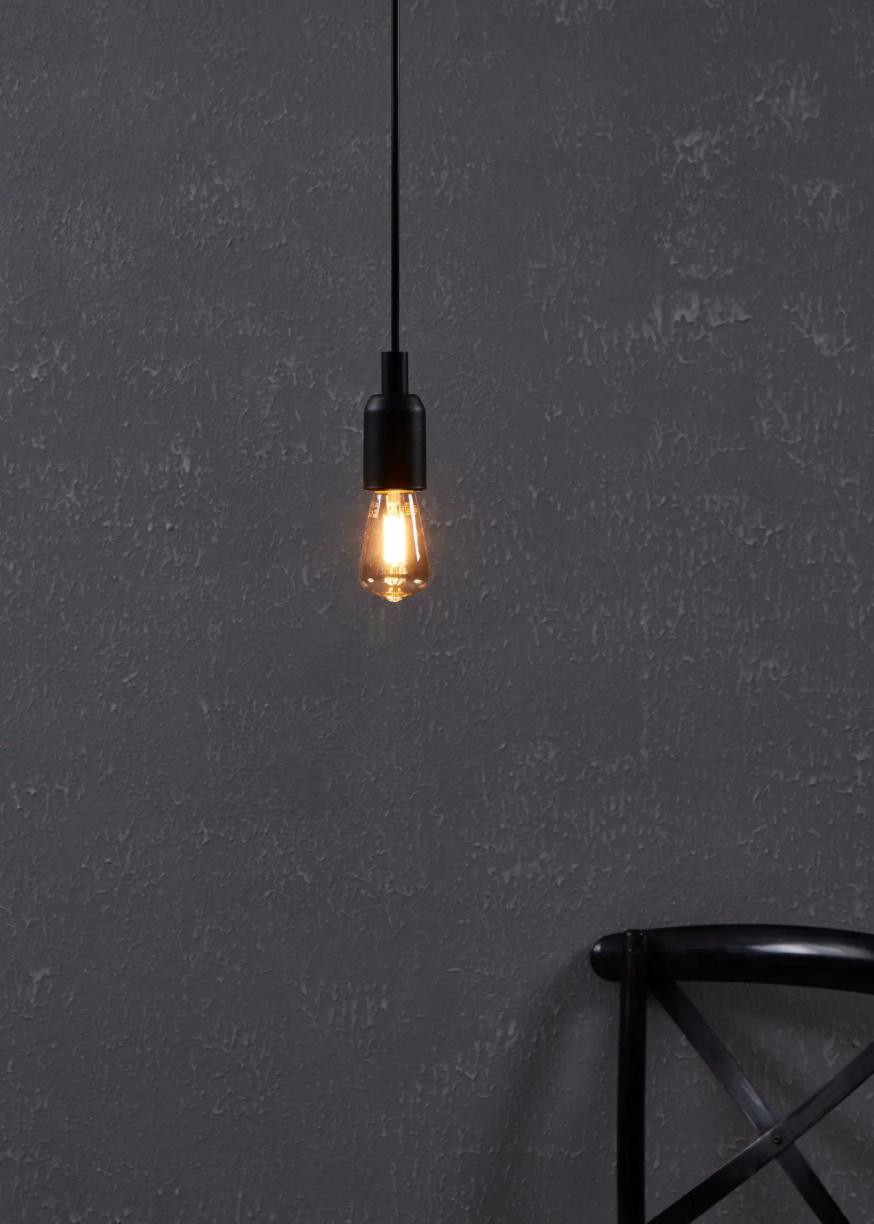 Eglo LED Leuchtmittel ST48 E27 Edisonform 4 W warmweiß amber