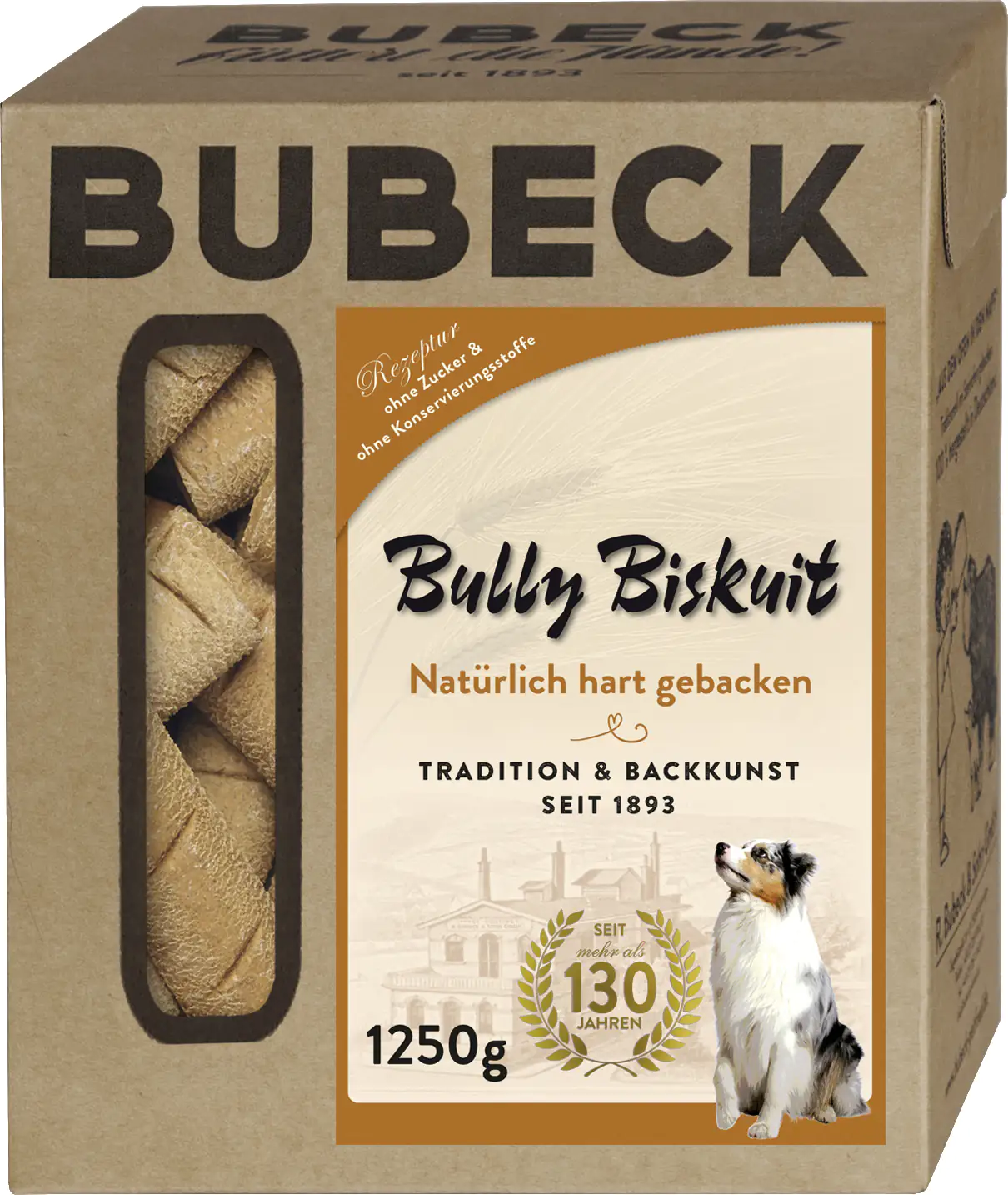 Bubeck BullyBiskuit Adult Hundekuchen 1250 g