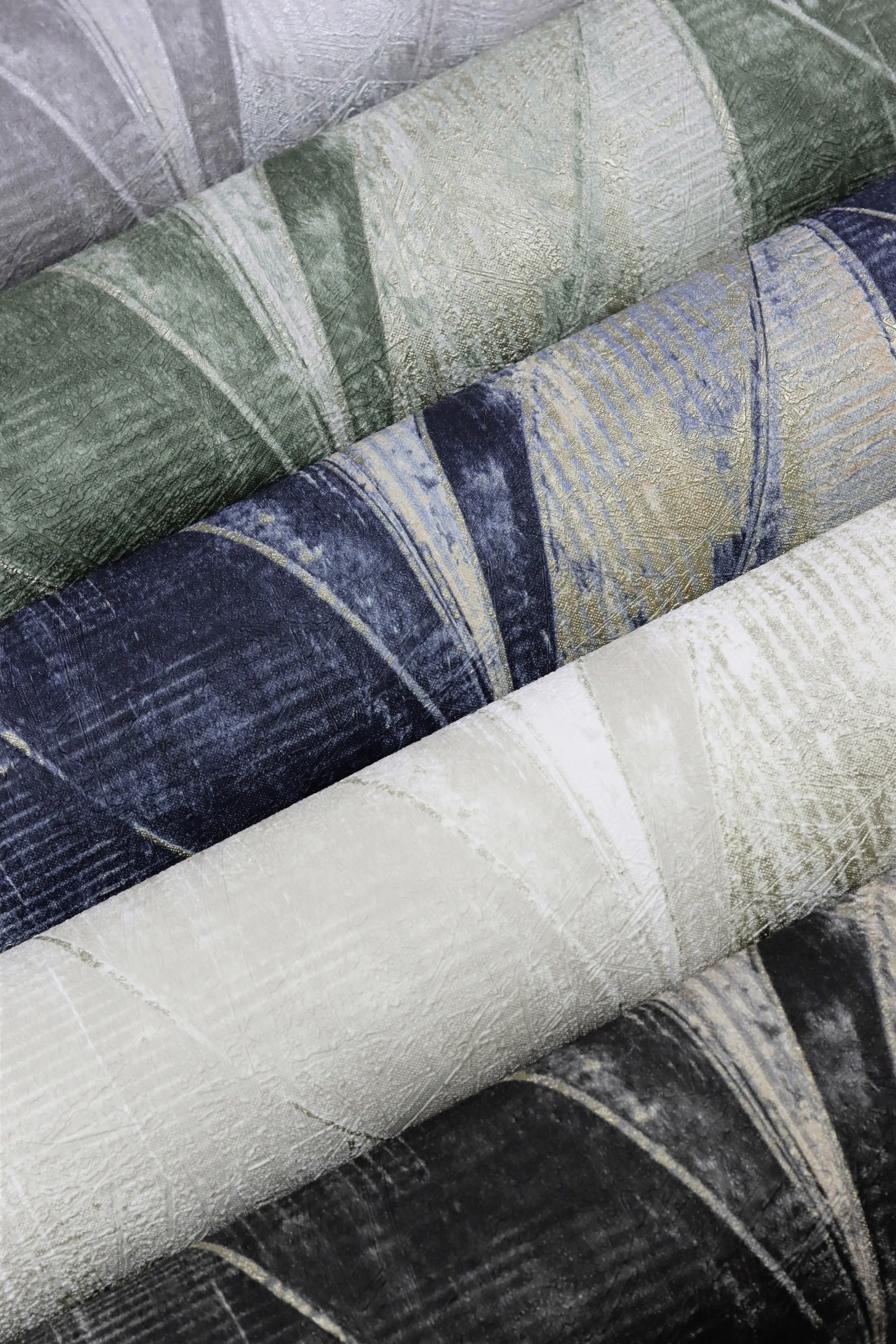 Rasch Vliestapete 520071 Concrete grafik bronze-grün, 10,05 x 0,53 m