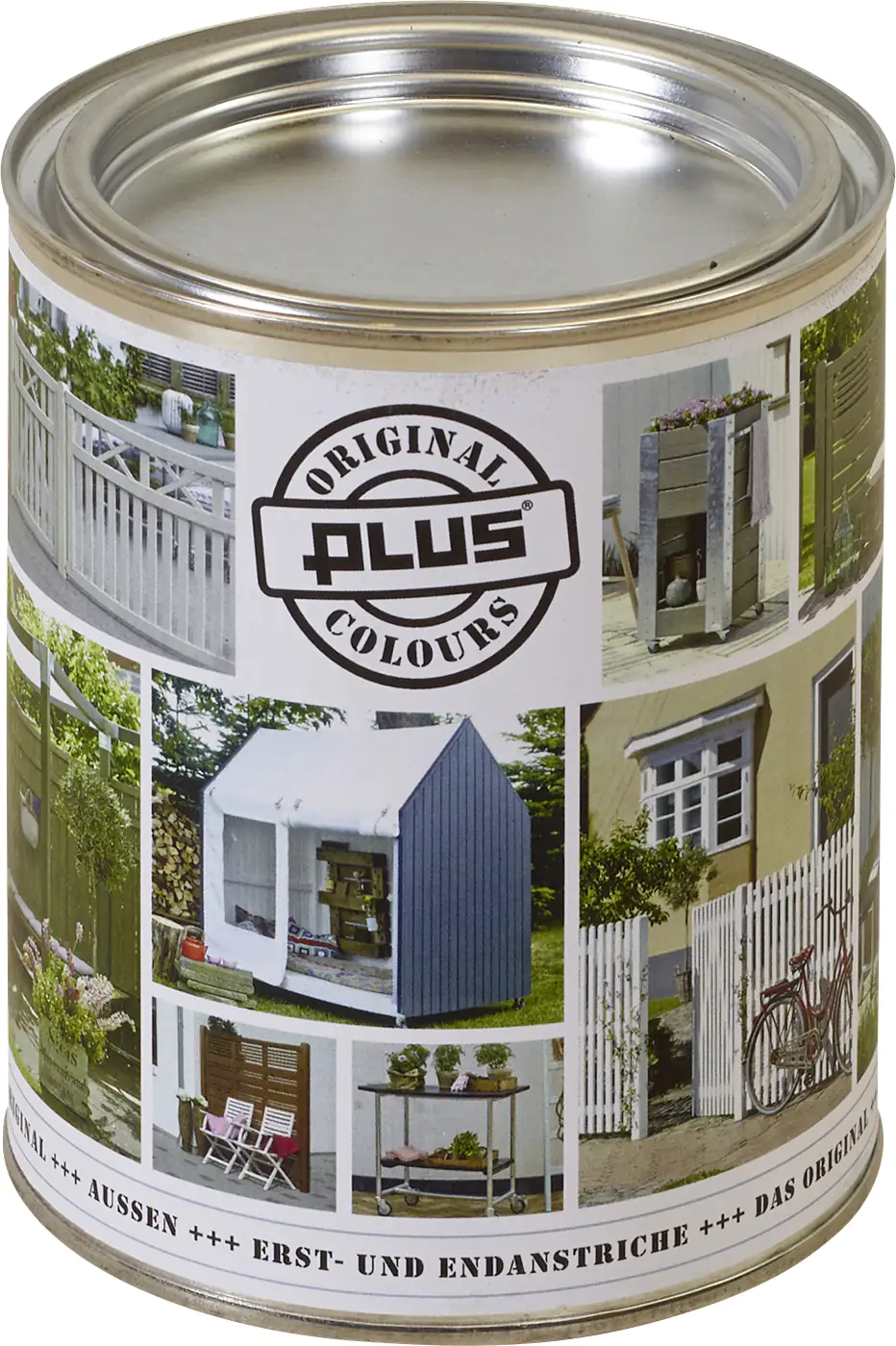 Plus Colour Weiß Lasurfarbe 750ml Plus Colour Weiß Lasurfarbe 750ml