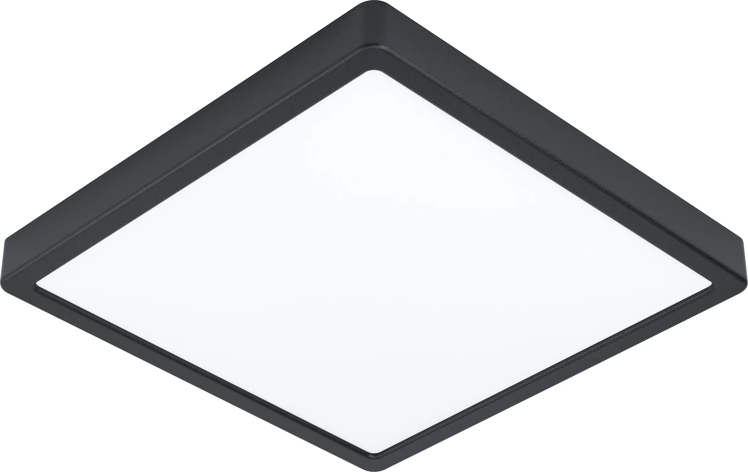 Eglo Connect LED Aufbauleuchte Fueva-Z schwarz 28,5 x 28,5 cm Smart Home