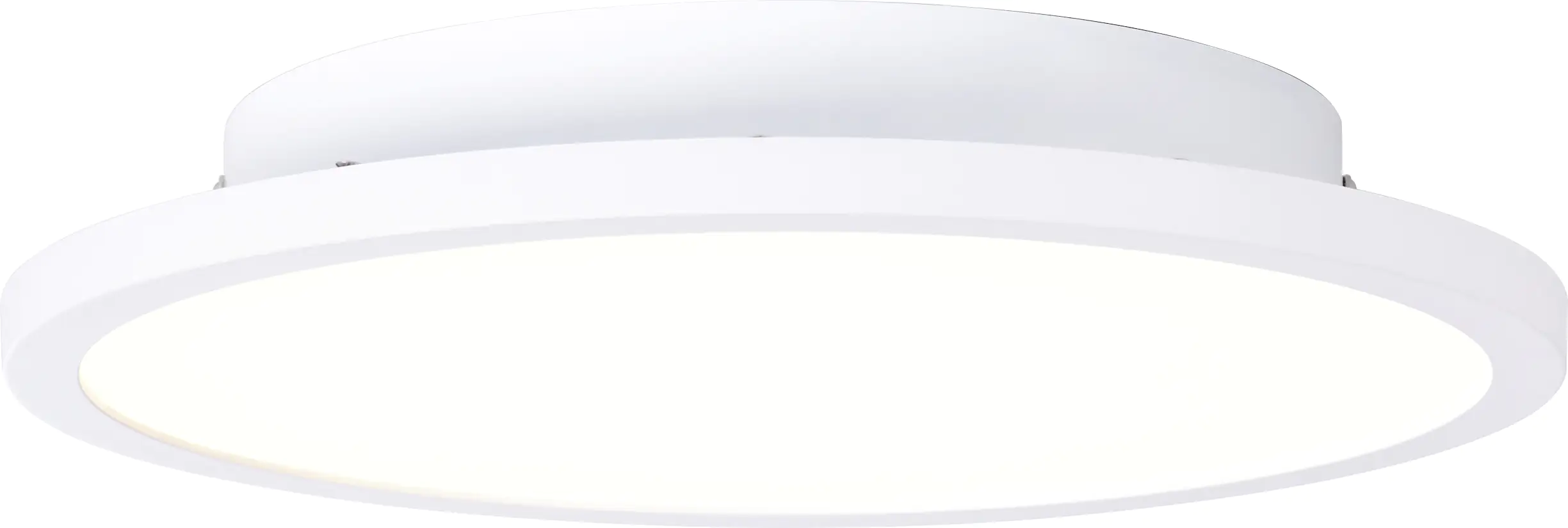 Brilliant LED Deckenleuchte Buffi weiß Ø 25 cm warmweiß weiß, 13 W