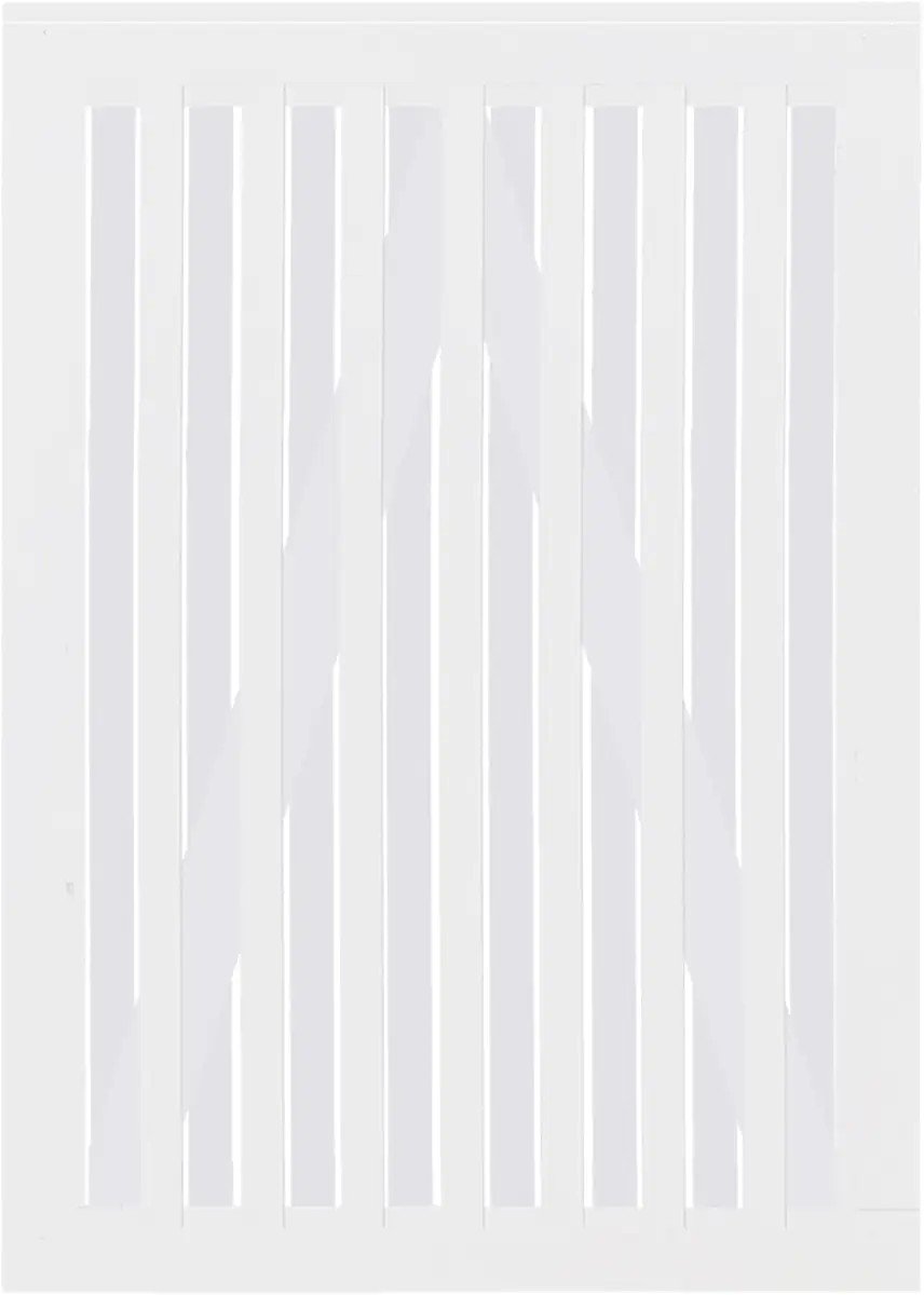 Plus Tor Nagano 100 x 140 cm RAL 9010 Weiß