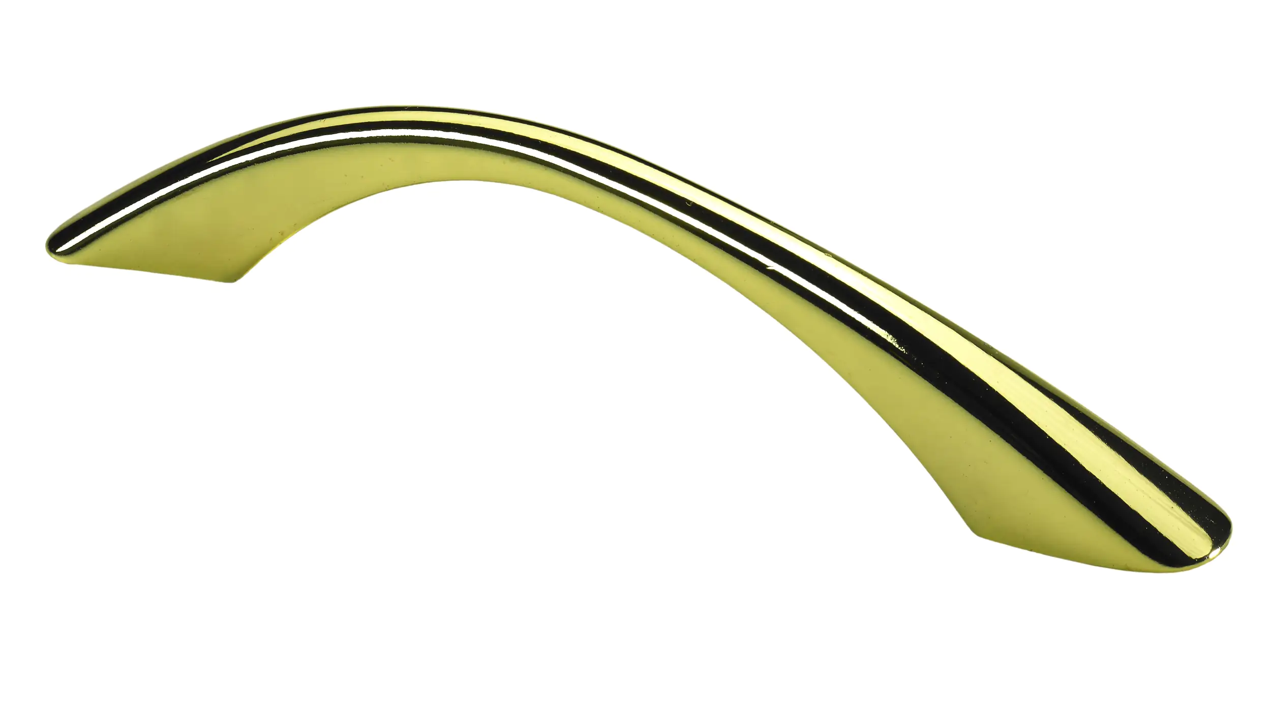 Hettich Möbelgriff  vermessingt 12 x 127 x 26 mm - 1 Stück