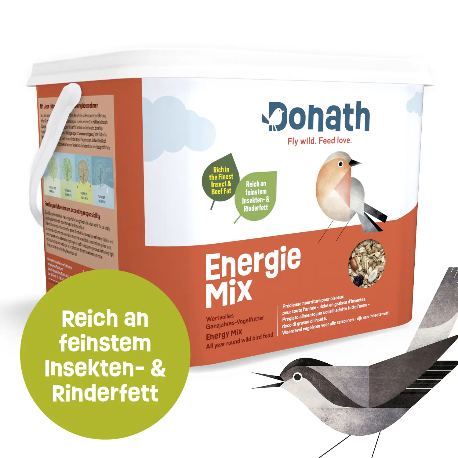 4260681740329 Donath Wildvogelfutter Energie Mix 5kg