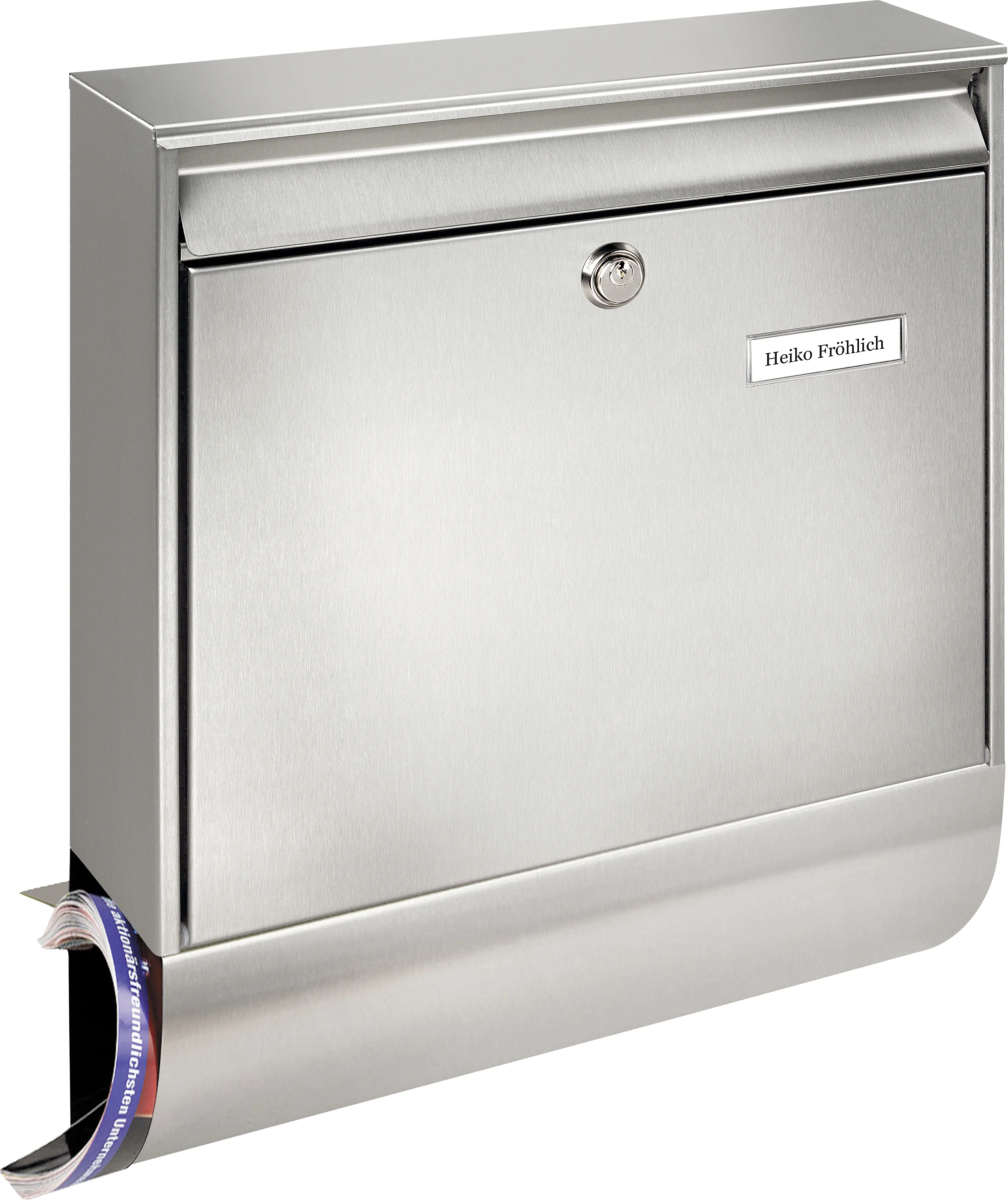 Burg Wächter Briefkasten-Set Borkum 38770 Ni 42.2 x 36.2 x 10 cm