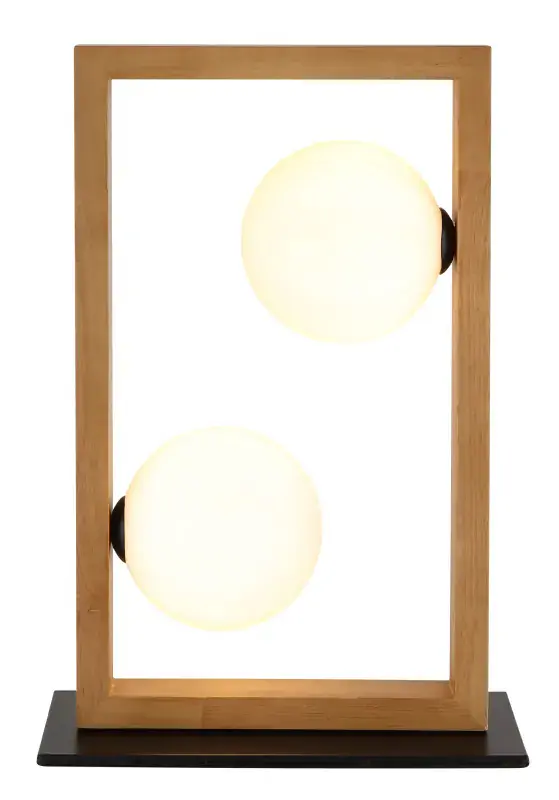 Globo Tischleuchte Nanda 28 x 40 cm schwarz matt