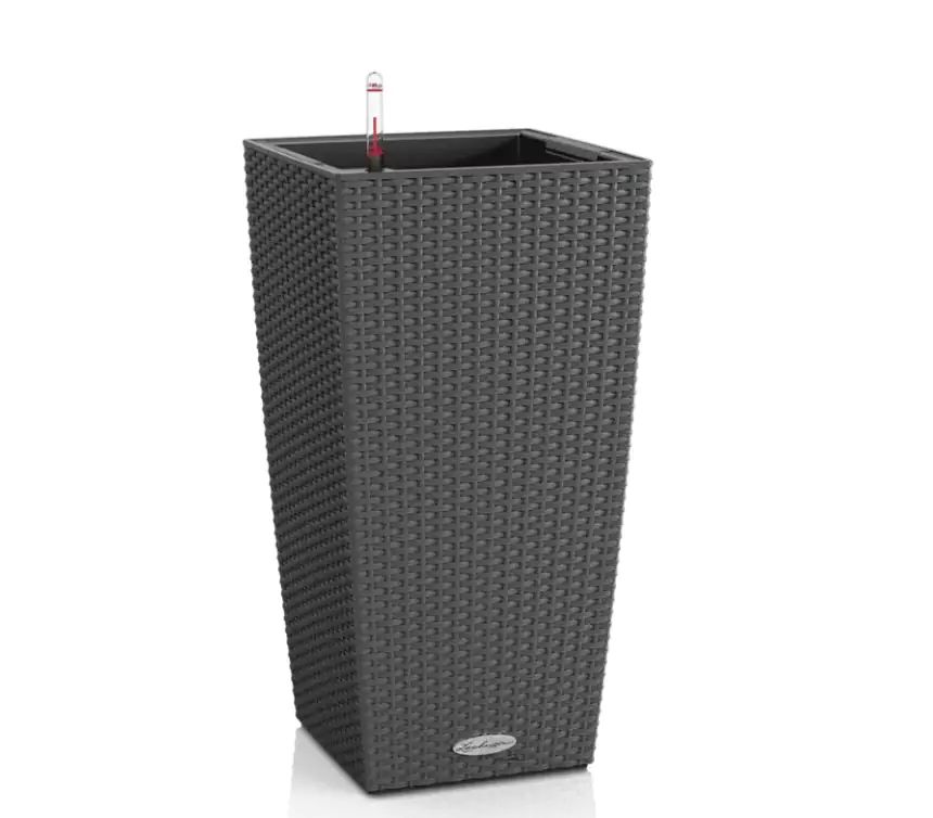 Lechuza Pflanzgefäß Cubico Cottage 30 granit