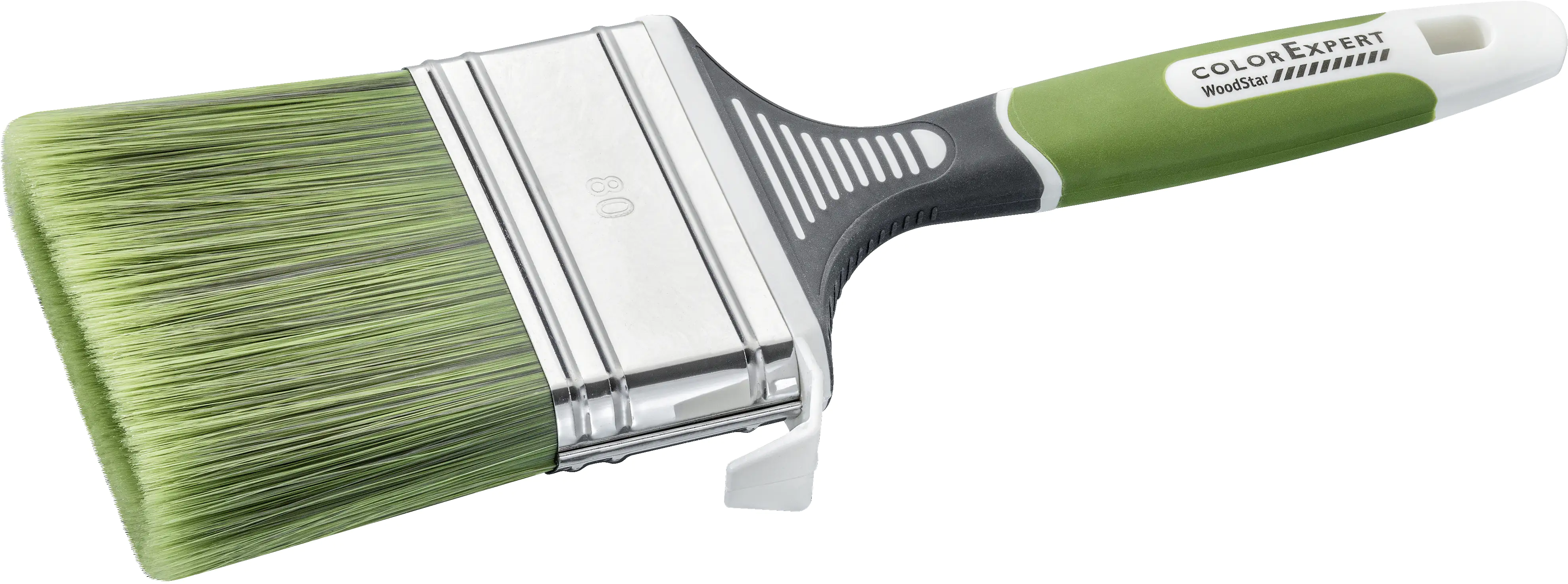 Color Expert Lasur-Flachpinsel WoodStar 80 mm 9. Stärke, 3K Stiel